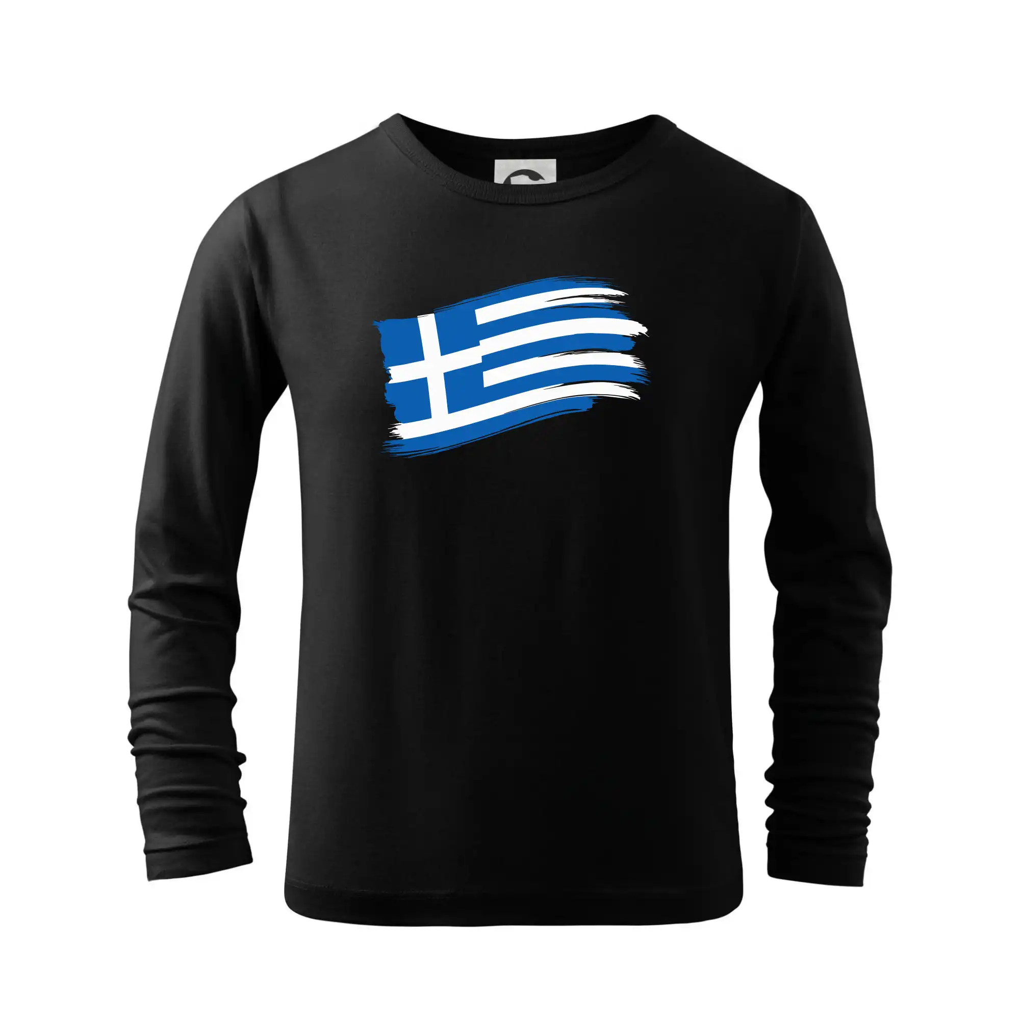 Řecko vlajka - štětkou