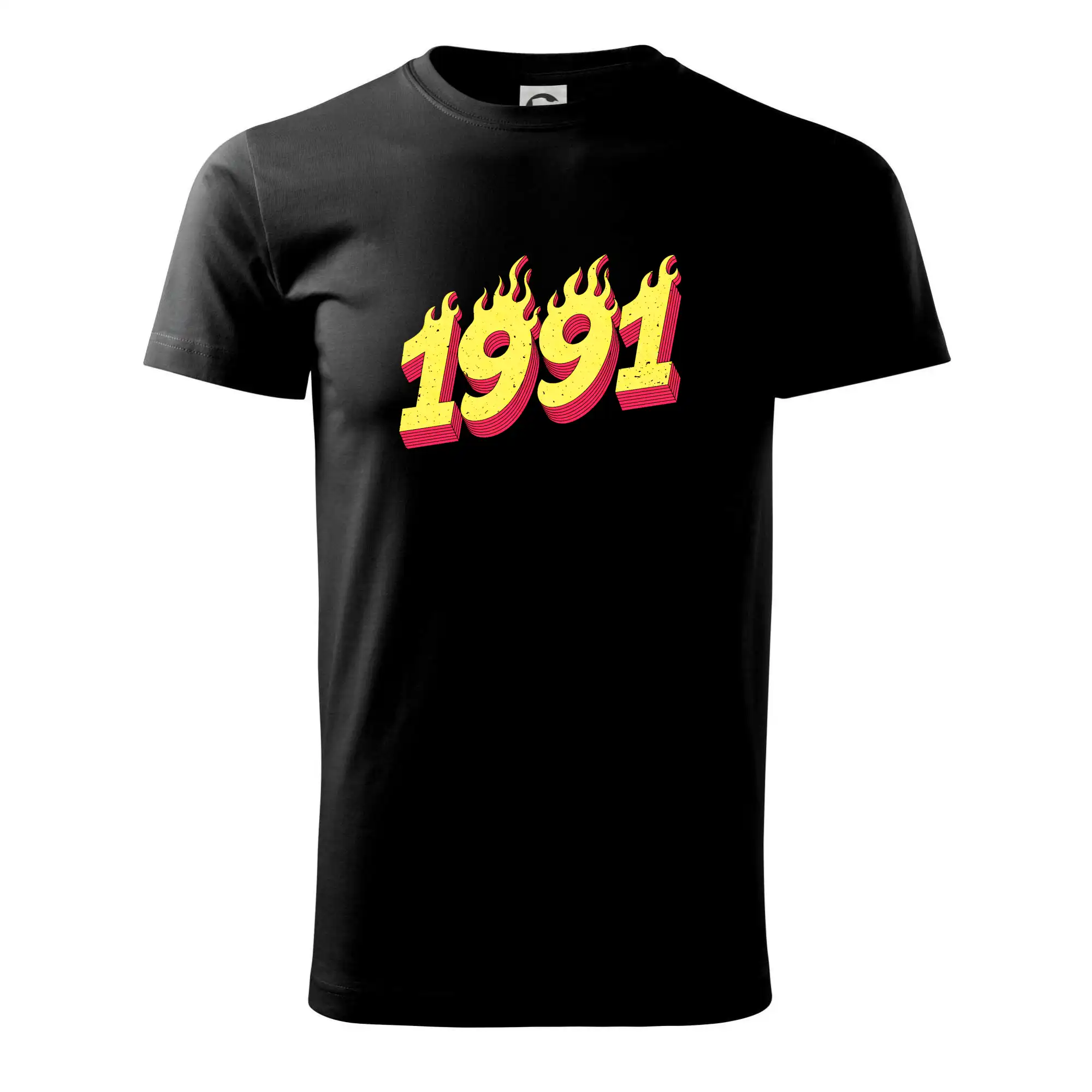 Trička s ročníkom 1991 - Narodeniny v ohni 1991 - Klasické pánske tričko vyššej gramáže