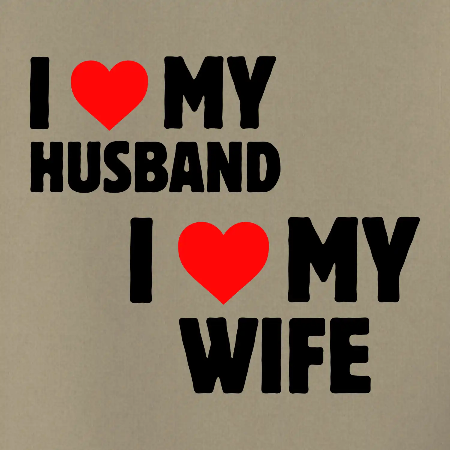 I love my husband