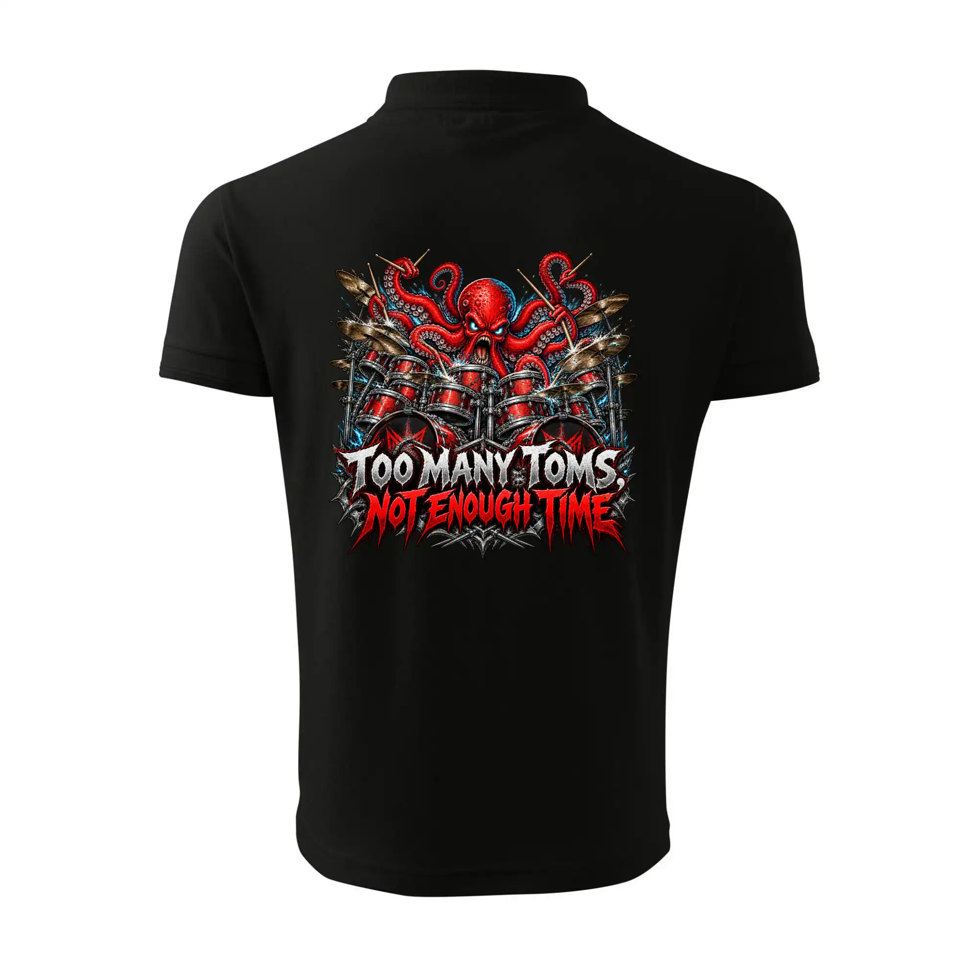 Chobotnice bubeník Too many toms not enough time