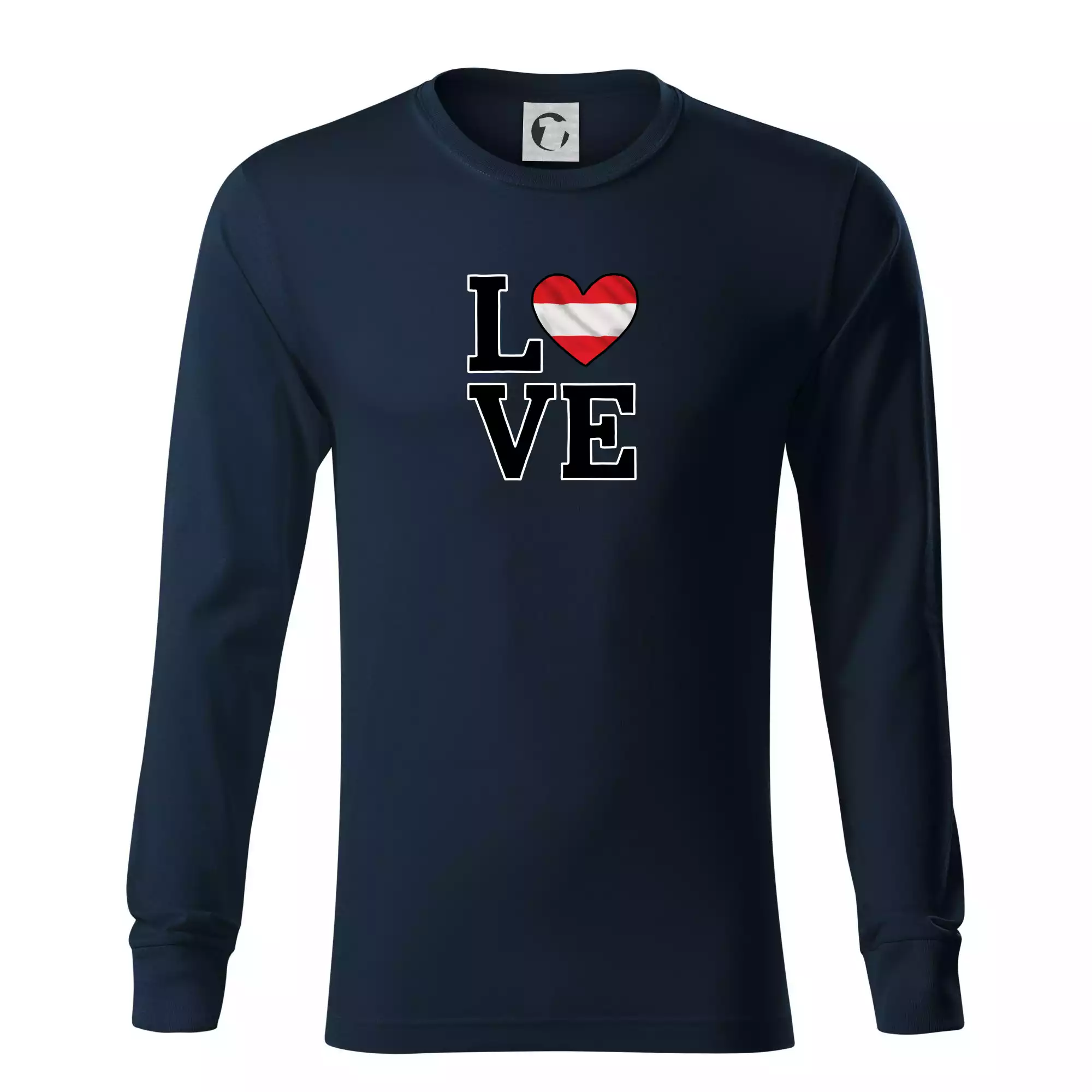 Love Rakouská vlajka