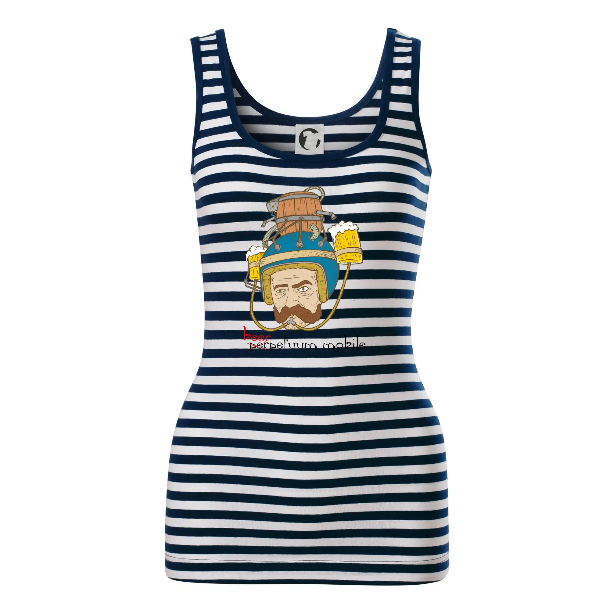 Vtipná tričká pre pivárov - Beerpetuum mobile - Sailor tielko na vodu
