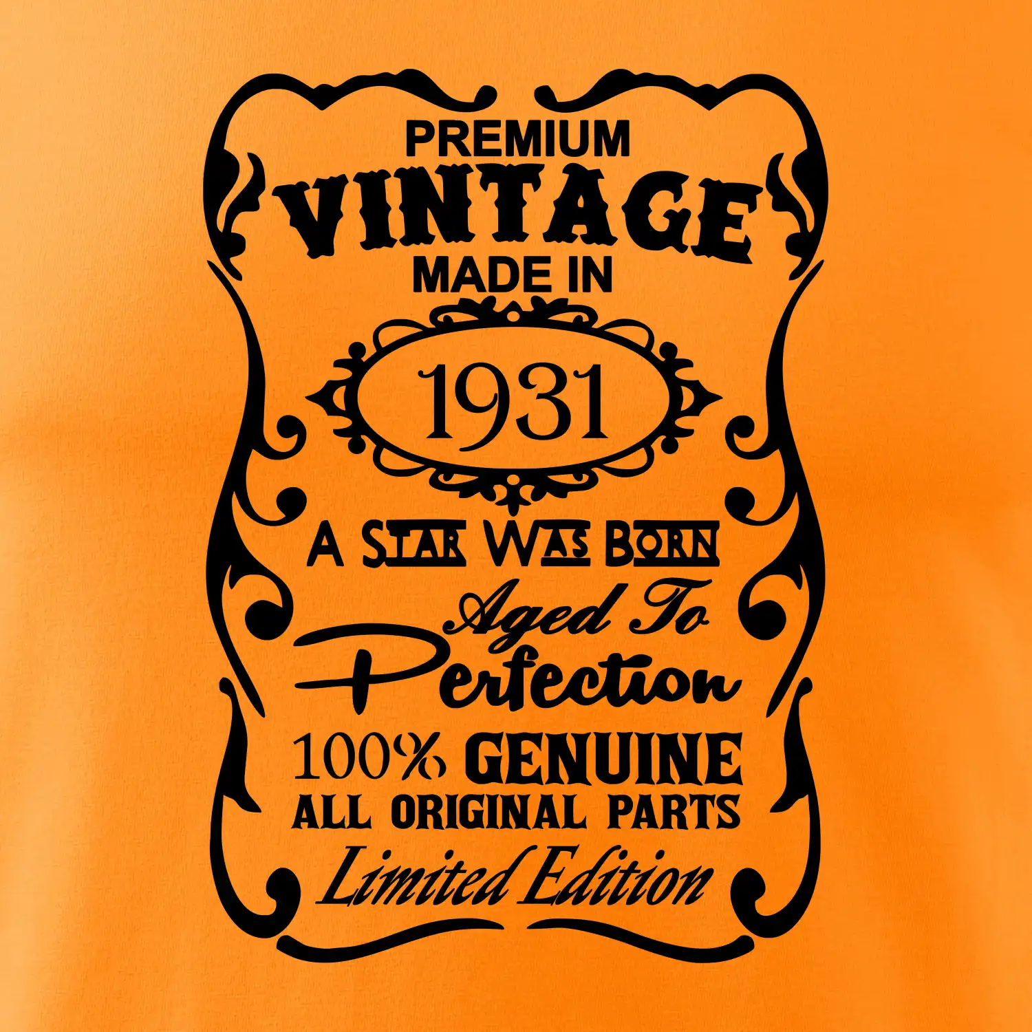 Vintage Etiketa - 1931