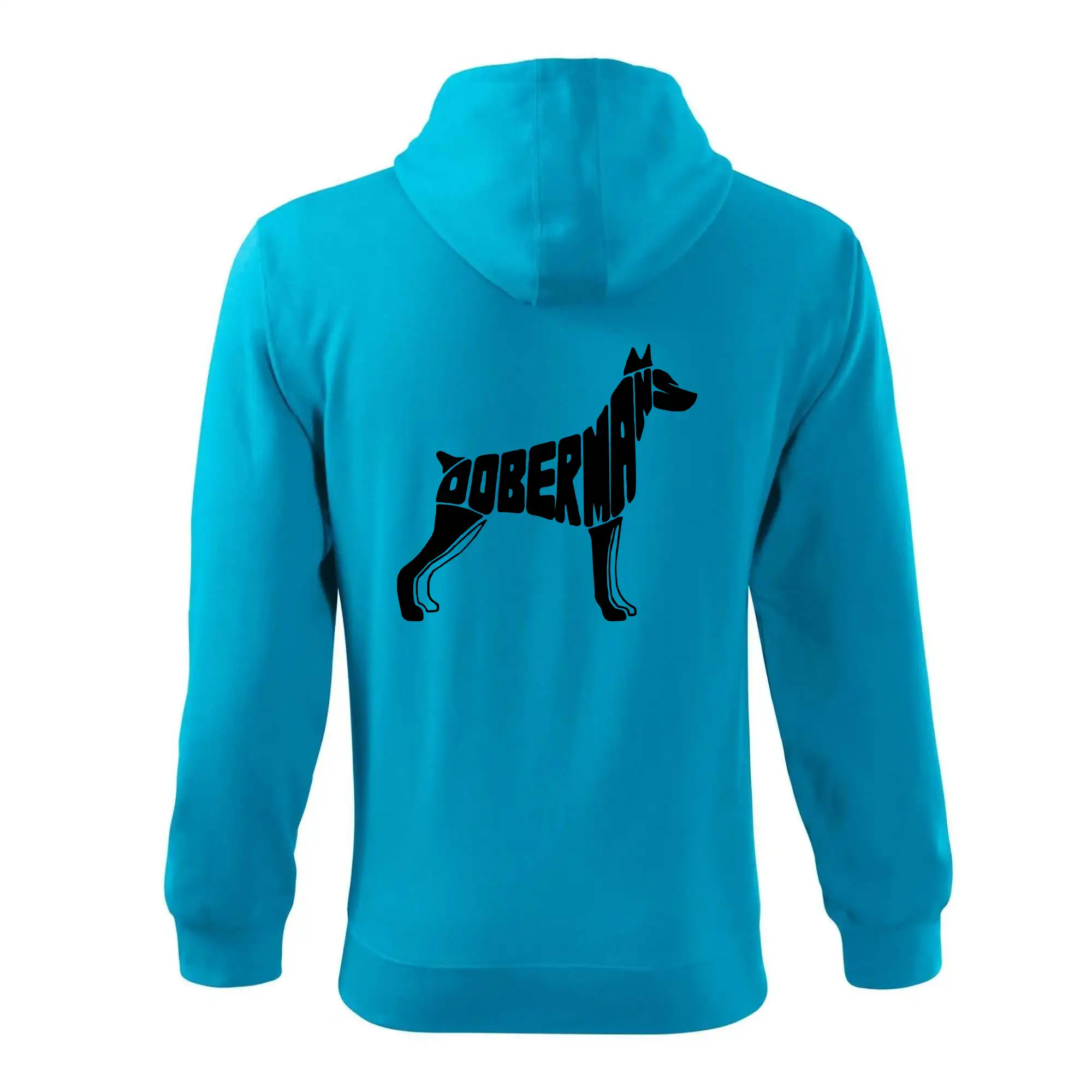 Dobrmans - nápis v tělě