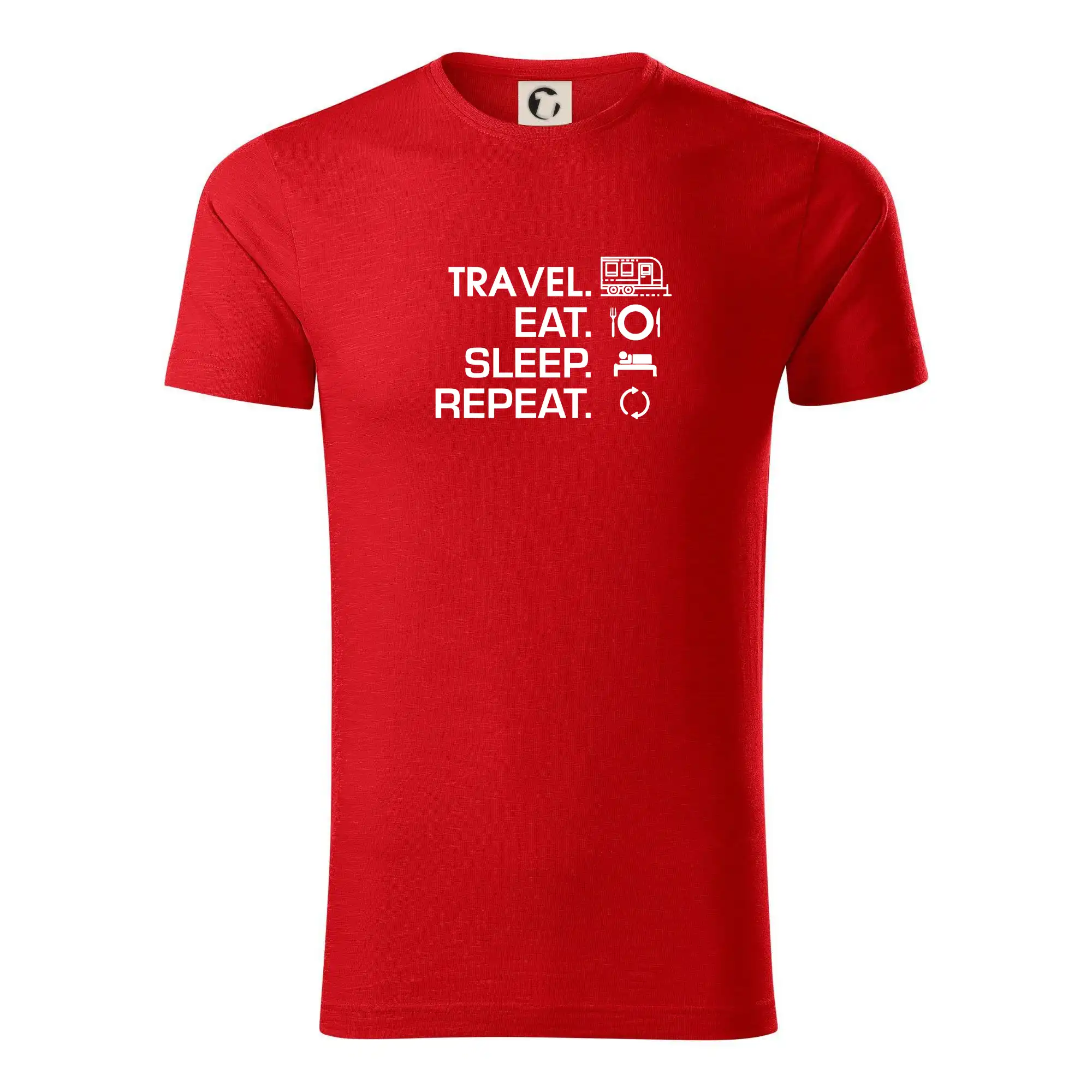 Eat sleep travel - Velký  přívěs