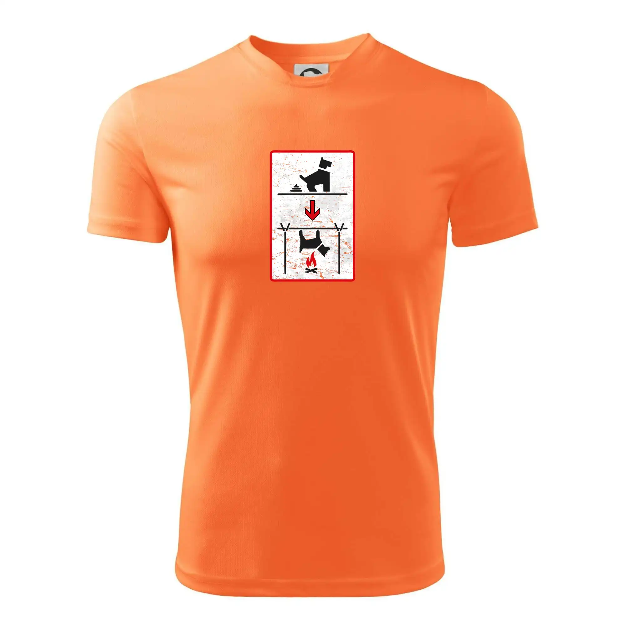 Tričko pro odpůrce sraní na chodníku