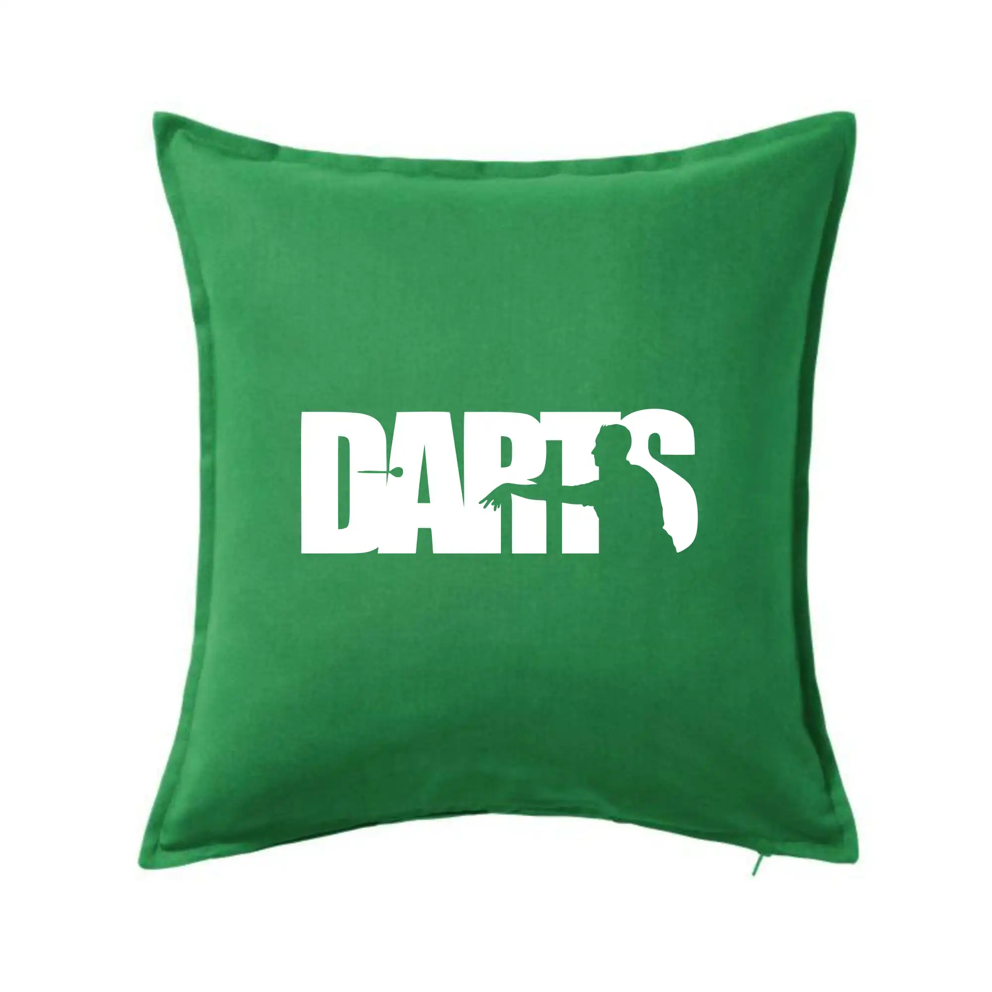 Darts - nápis se šipkařem