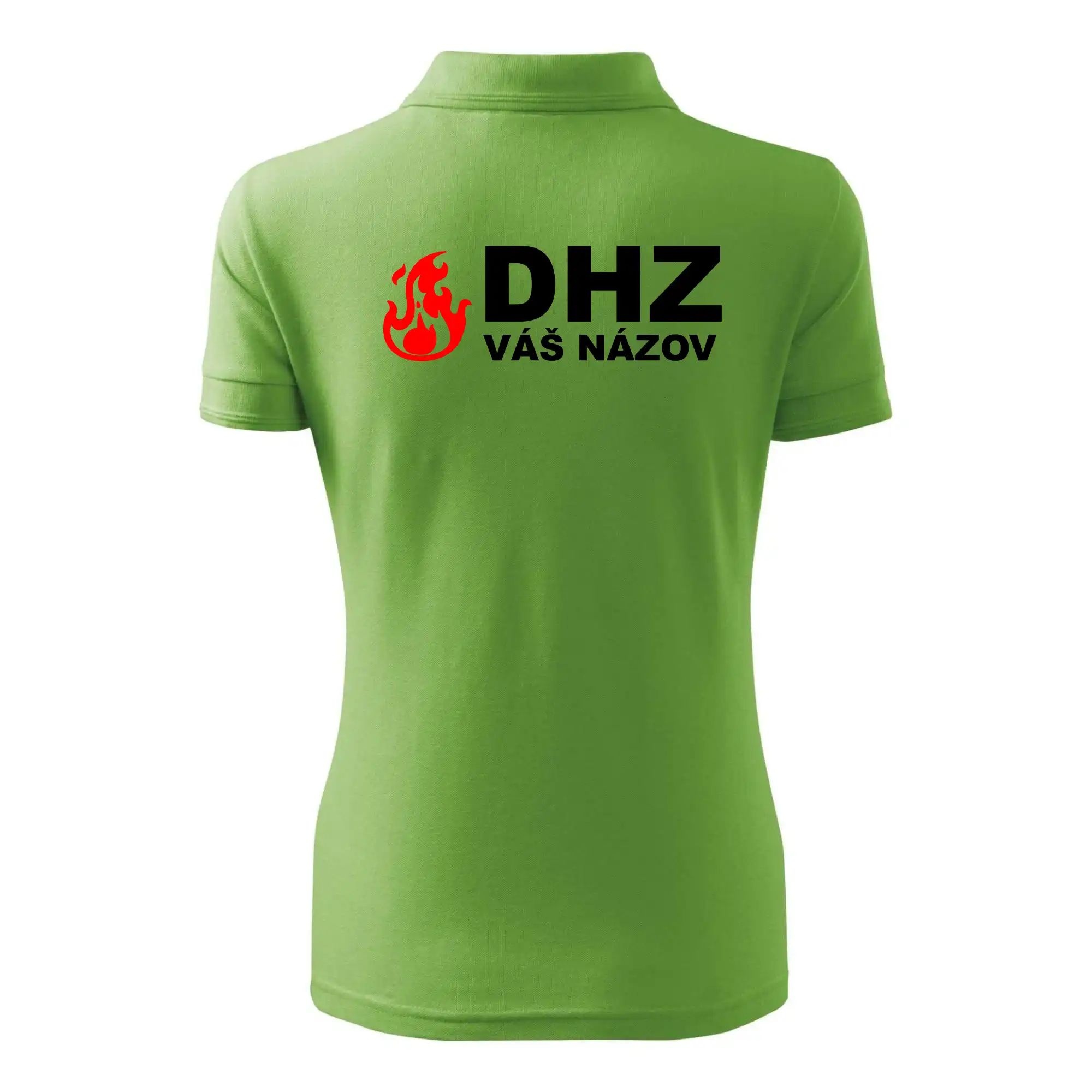 DHZ (oheň, firesport, názov sboru - vlastný nápis)
