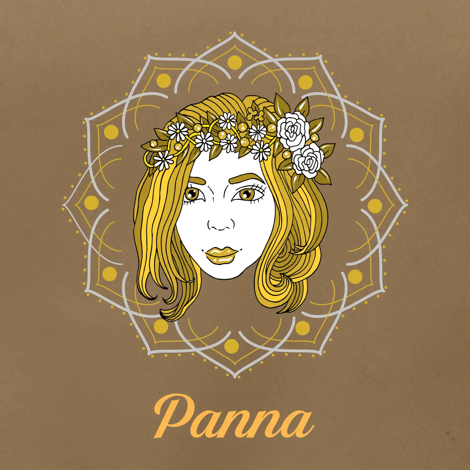Znamení ženy - Panna (Pecka design)