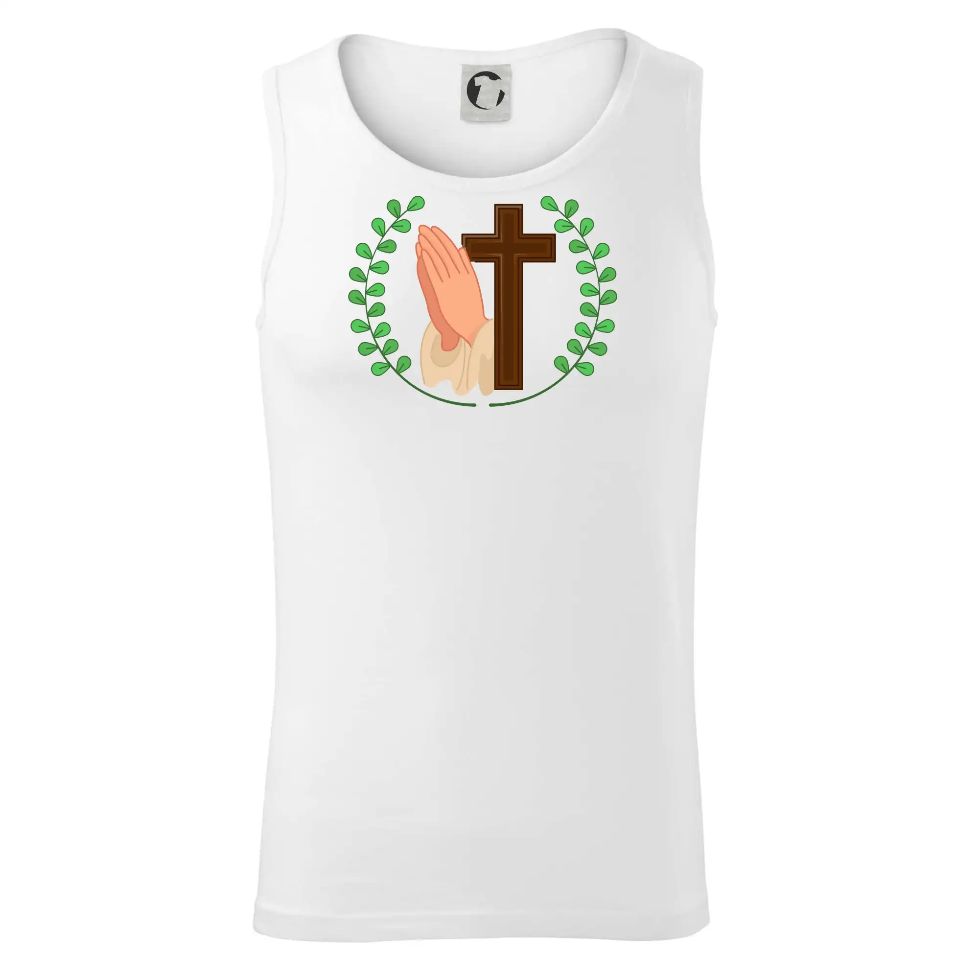 Věnec - kříž a modlení