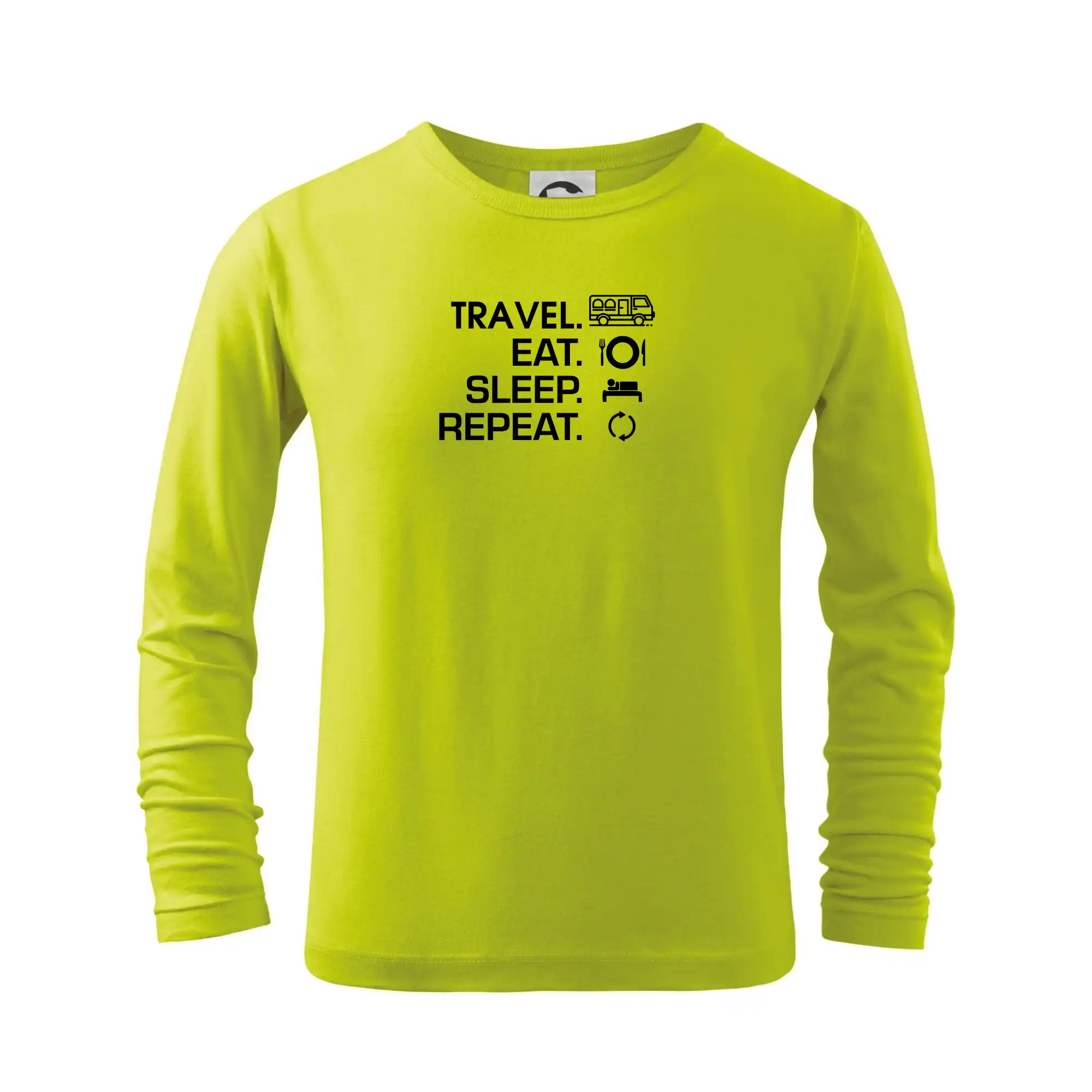 Eat sleep travel - Van