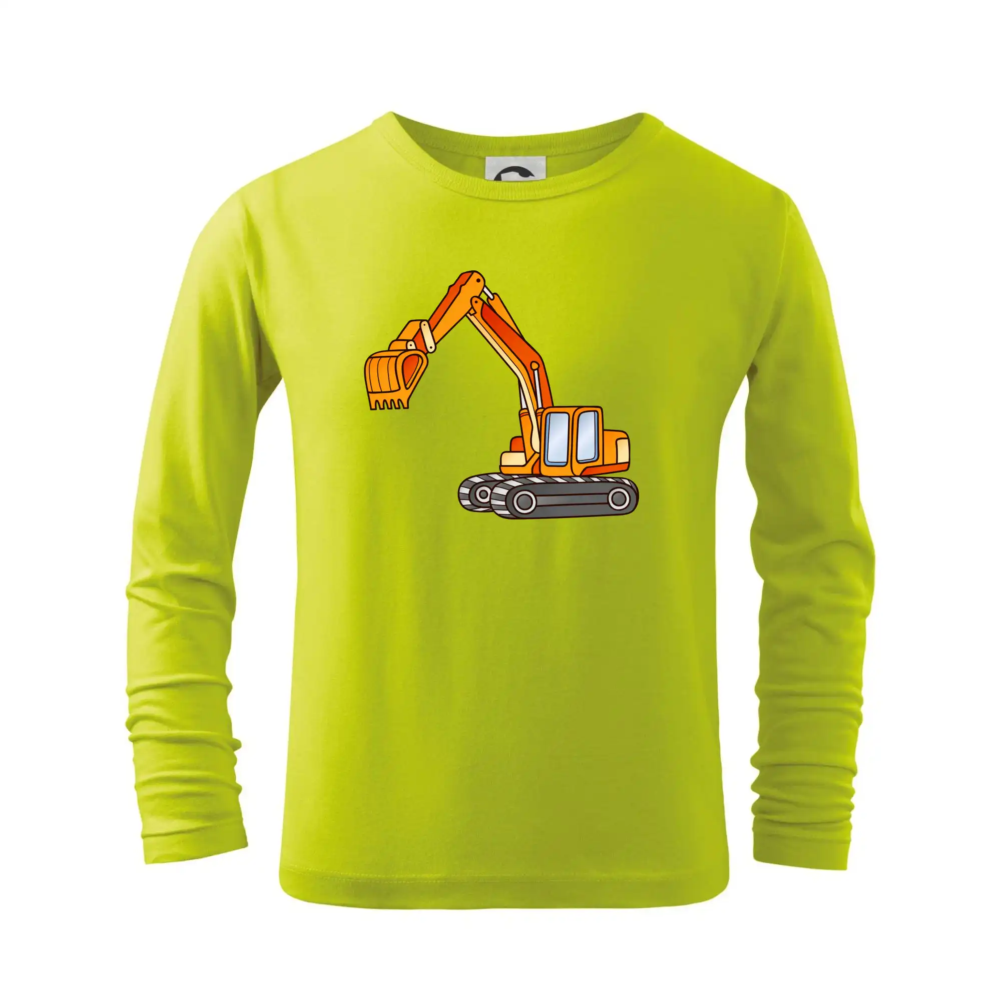 Bagr bez nápisu oranžový