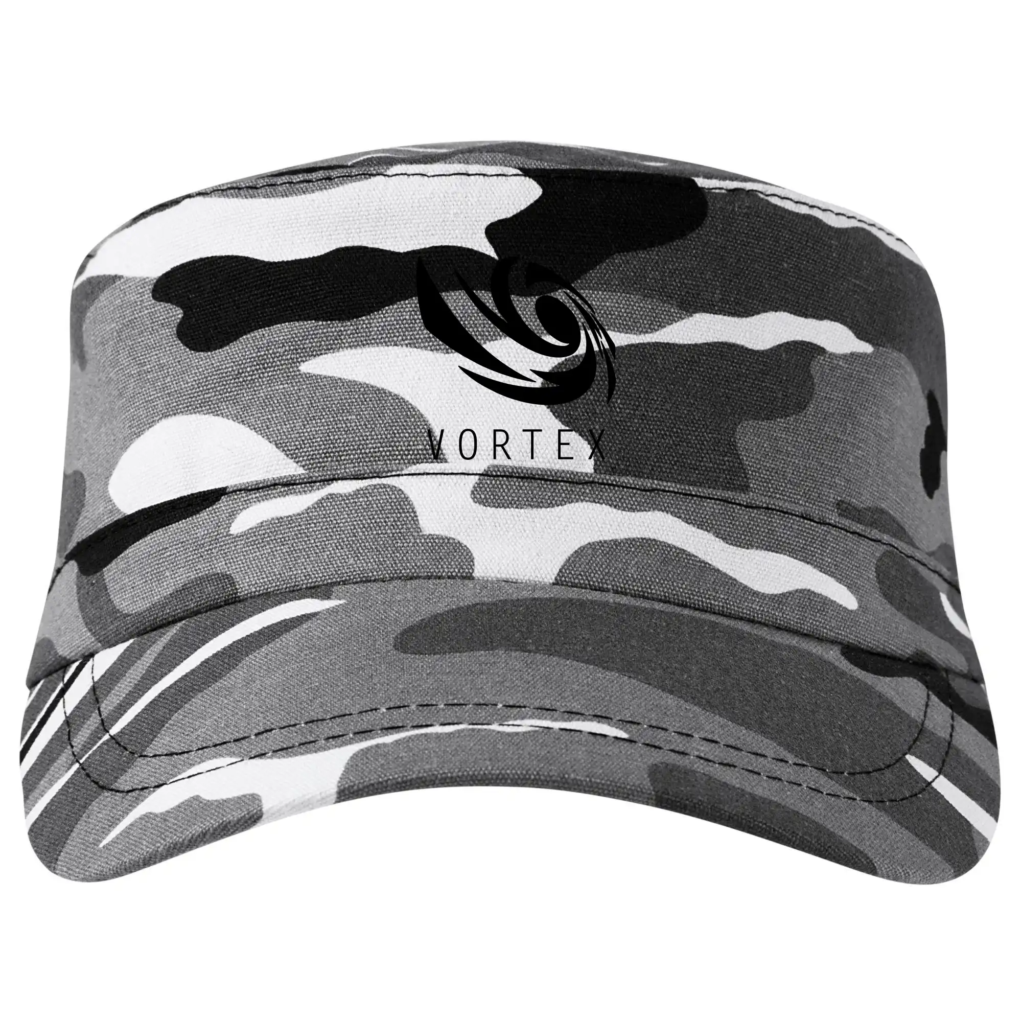 Tričká, mikiny a šiltovky pre Youtubery - Vortex logo jednofarebné - Šiltovka CAMO