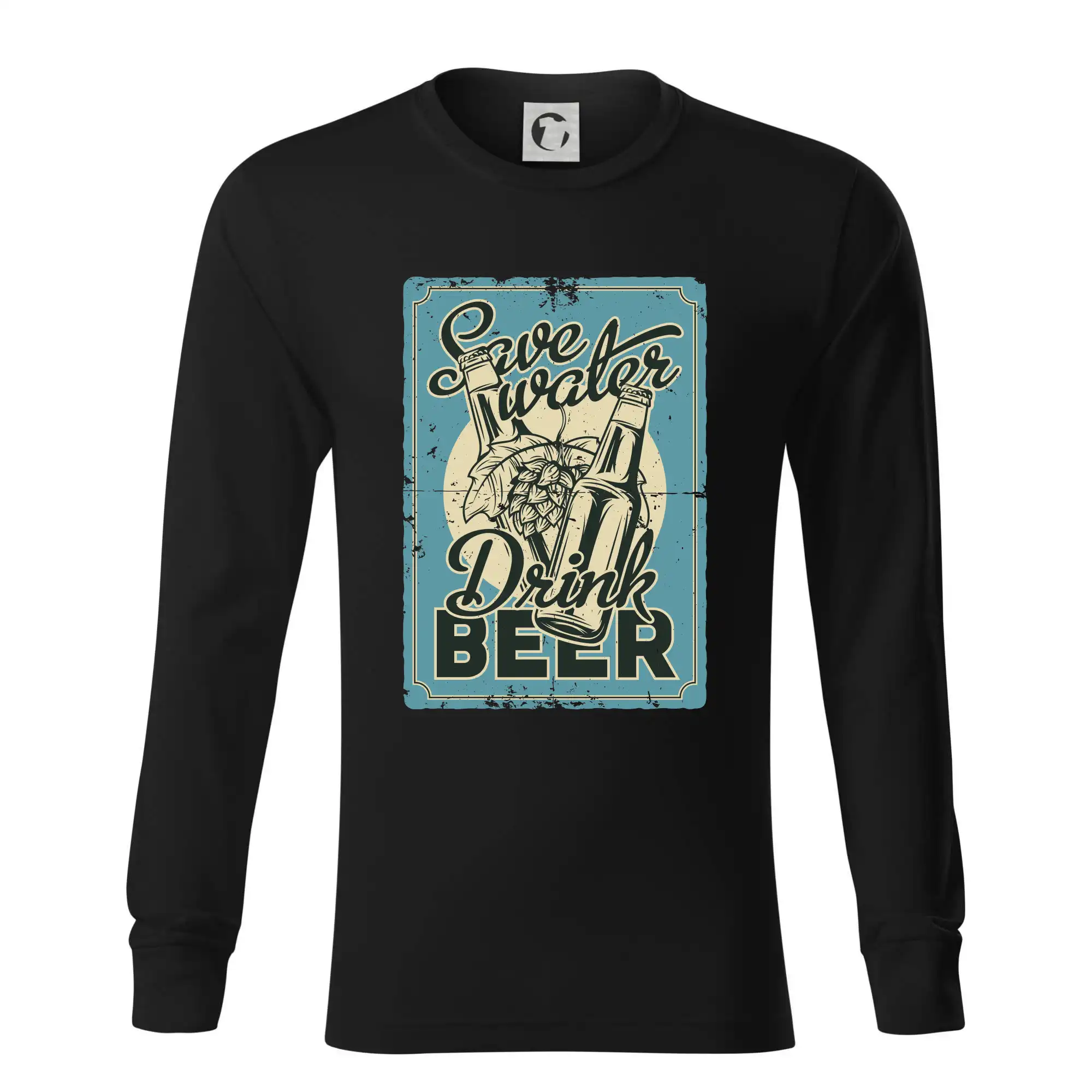 Save water drink beer poster