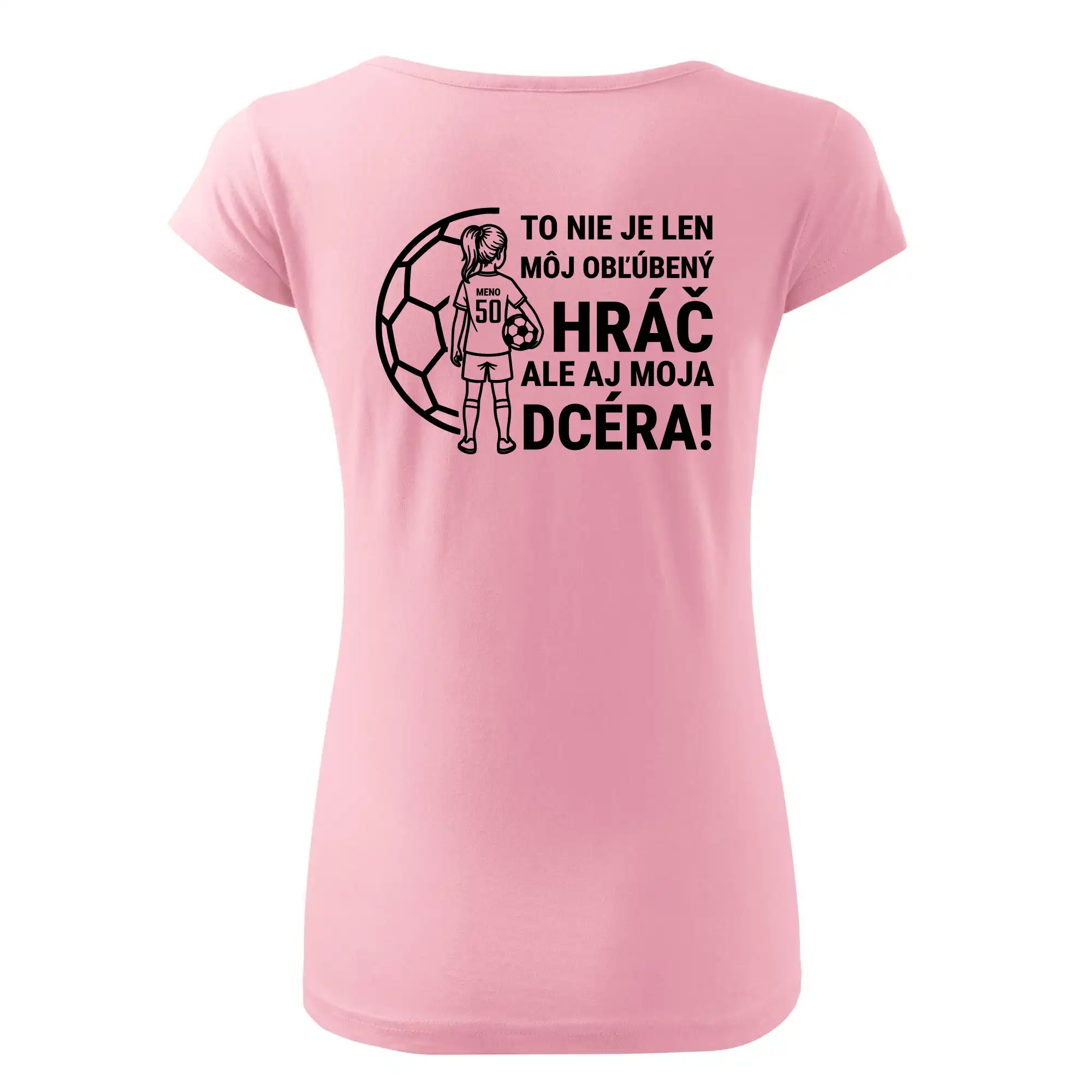 Futbalová mama - jedna dcéra (vaše meno a číslo)