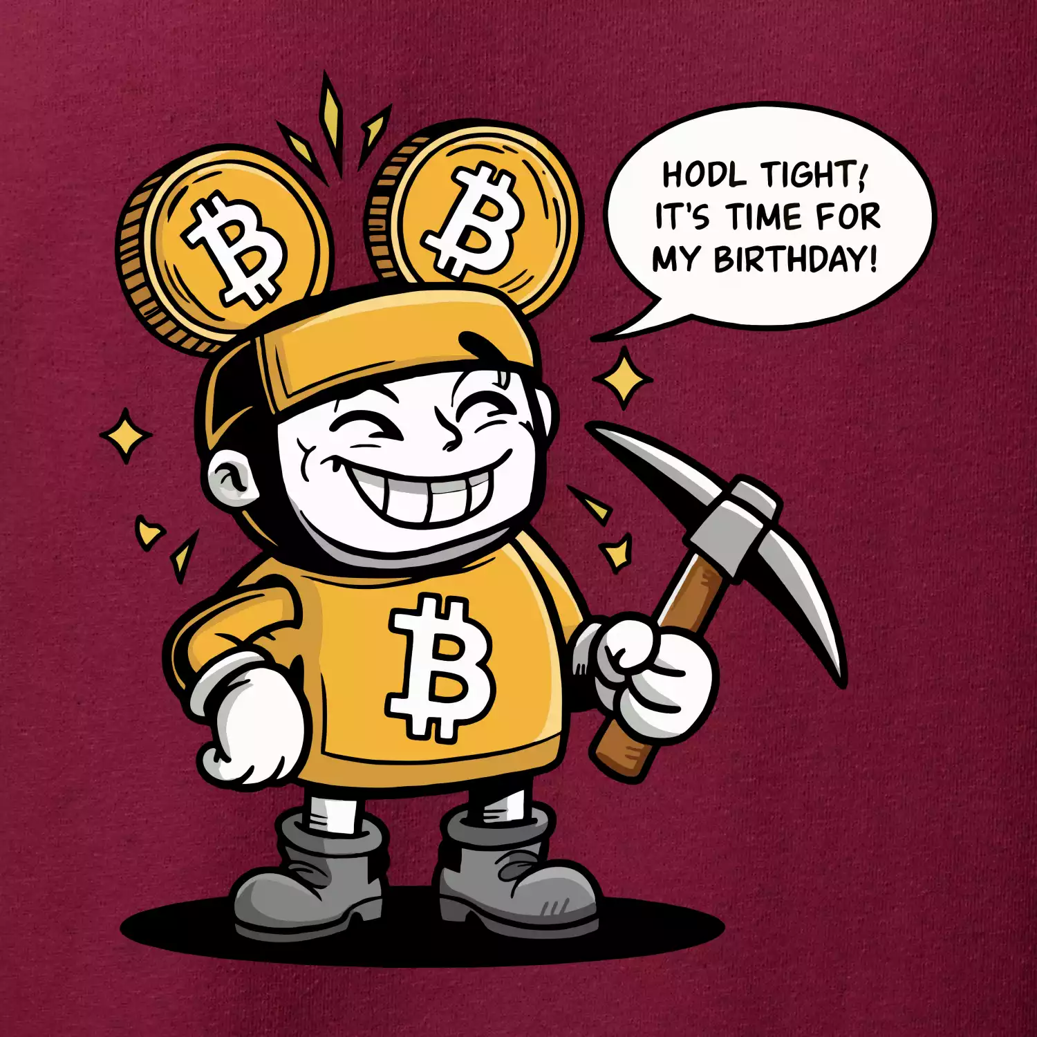 Hodl tight, it's time for my birthday!