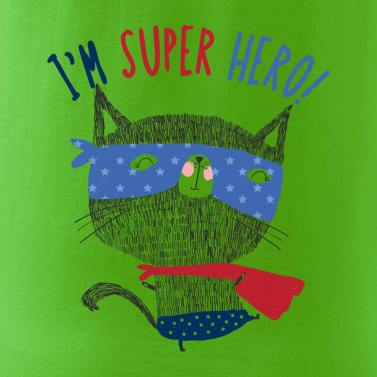 Super hero kočka