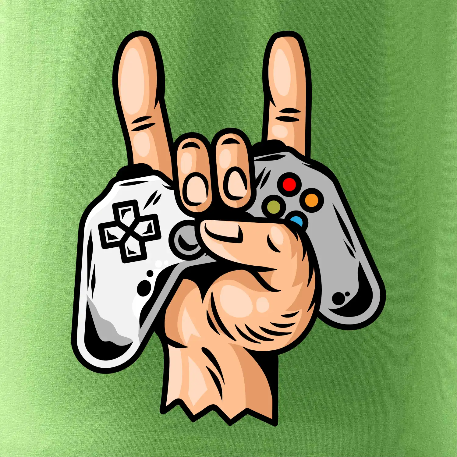Gamer - gamepad paroháč