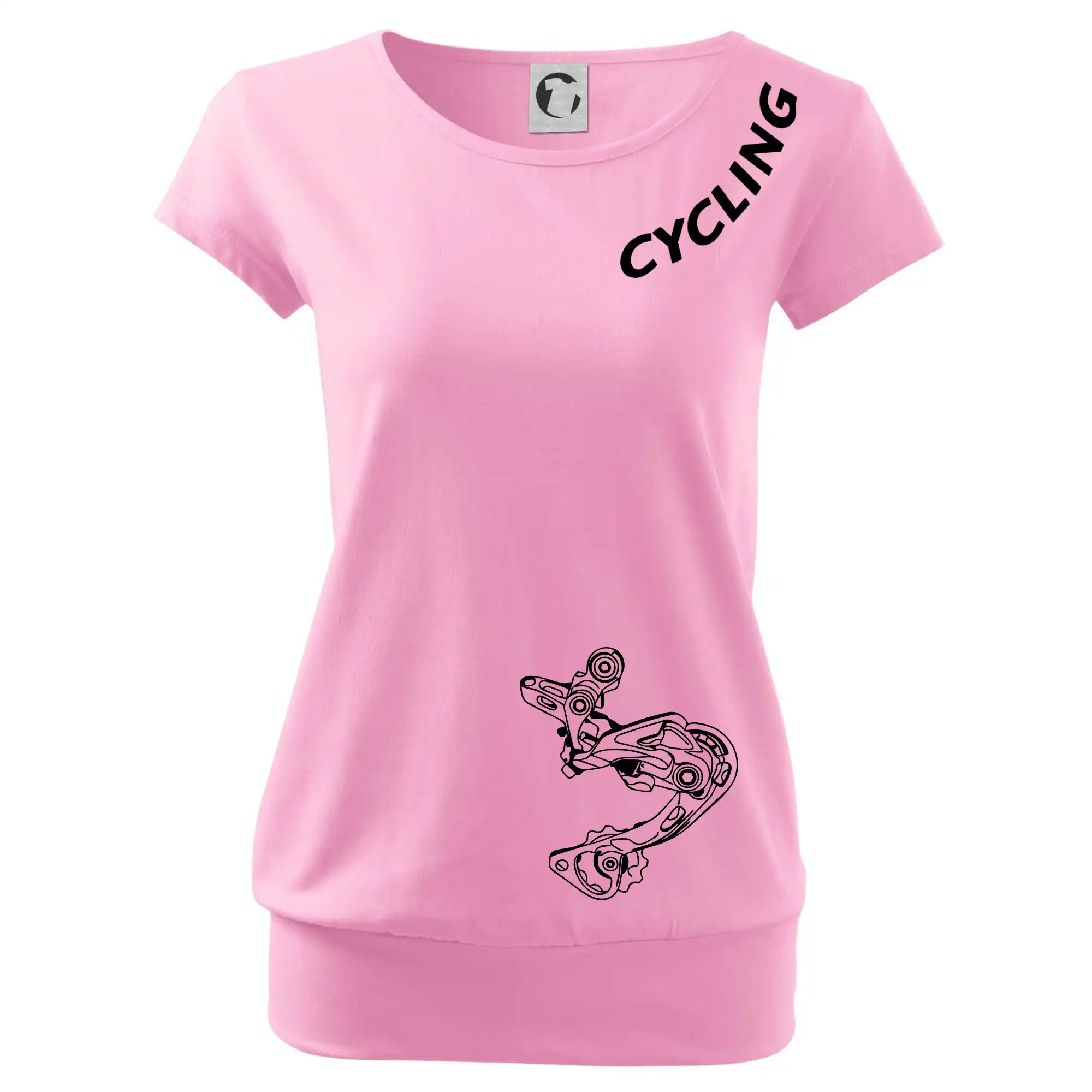 Cycling nápis šikmo