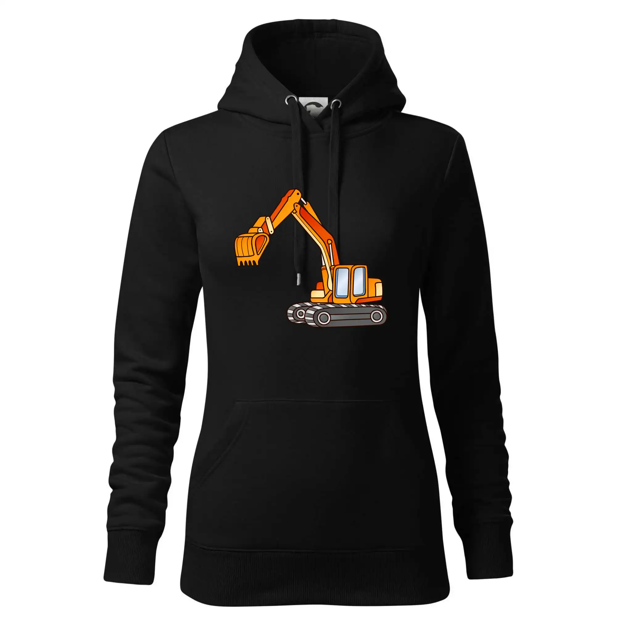 Bagr bez nápisu oranžový