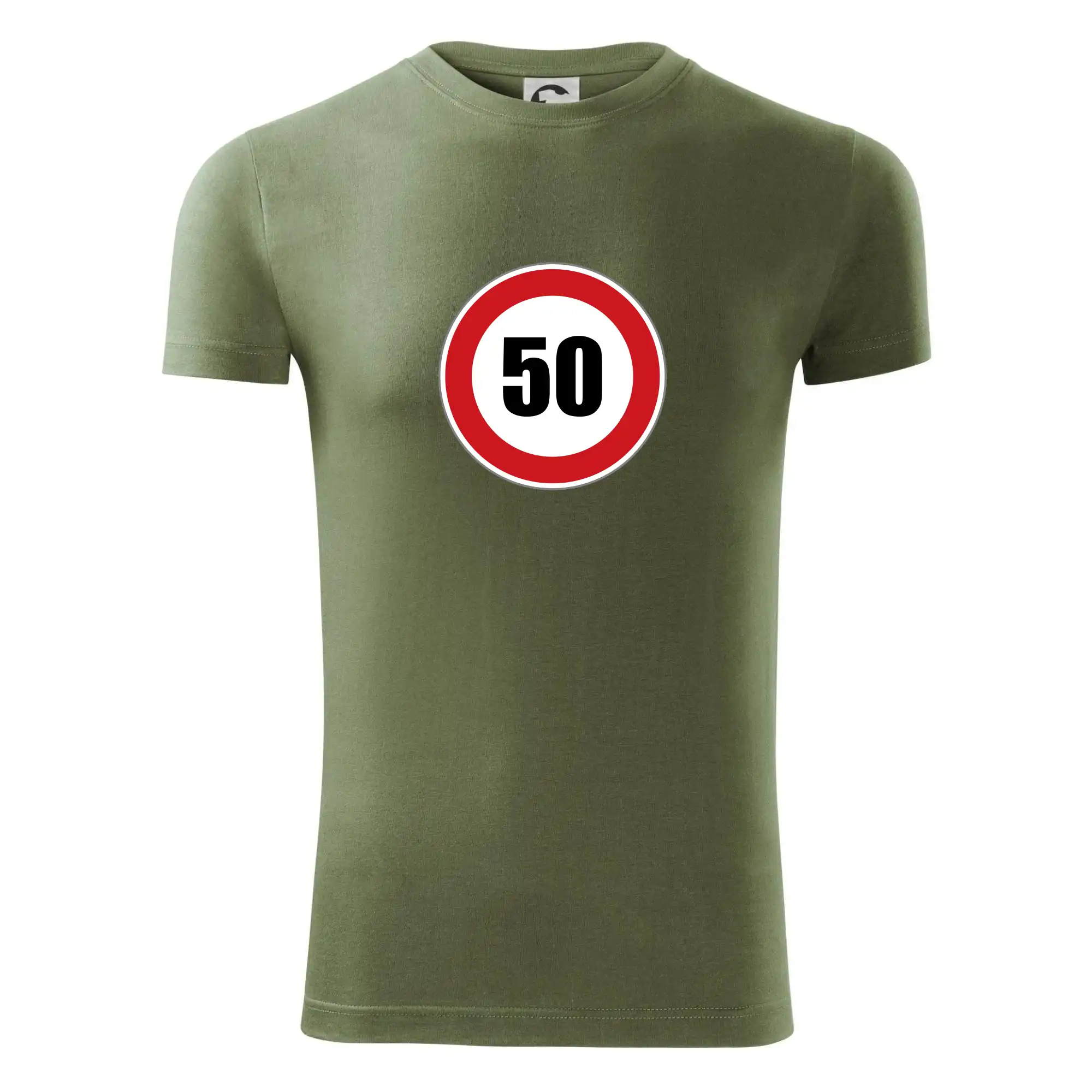 Dopravní značka - omezení rychlosti 50