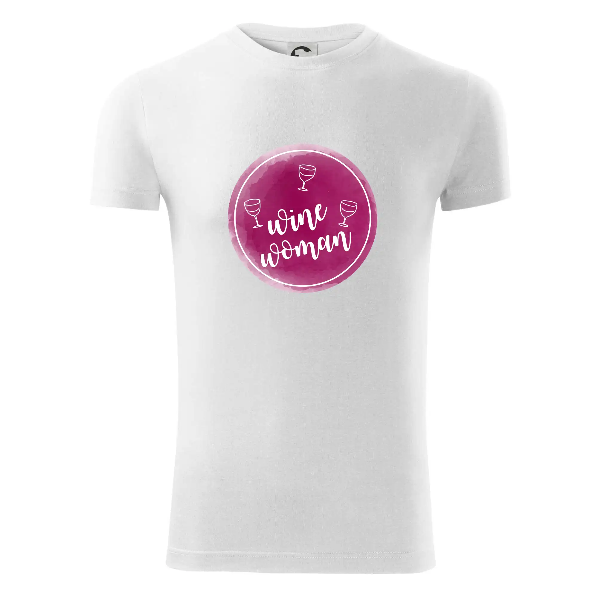 Vtipná tričká s tematikou vína - Wine woman - Viper FIT - Pánske zúžené tričko