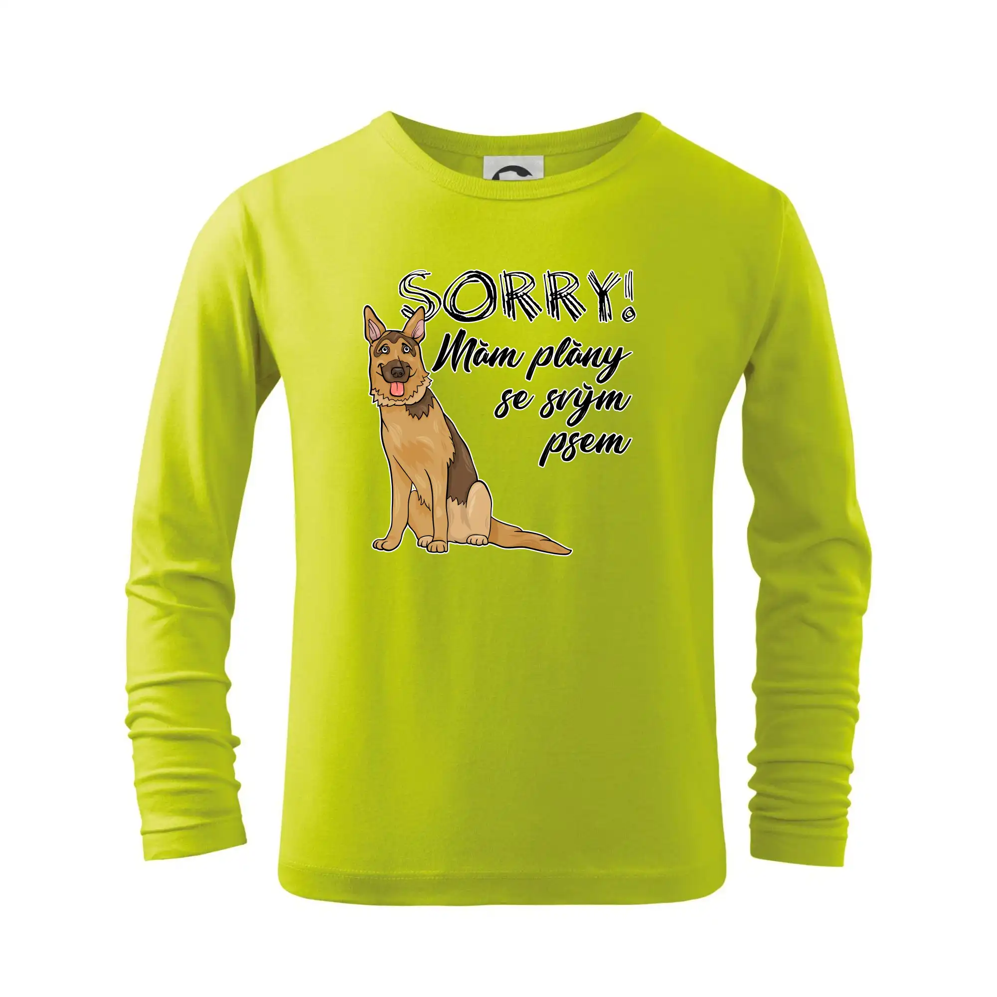 Německý ovčák - sorry mám plány