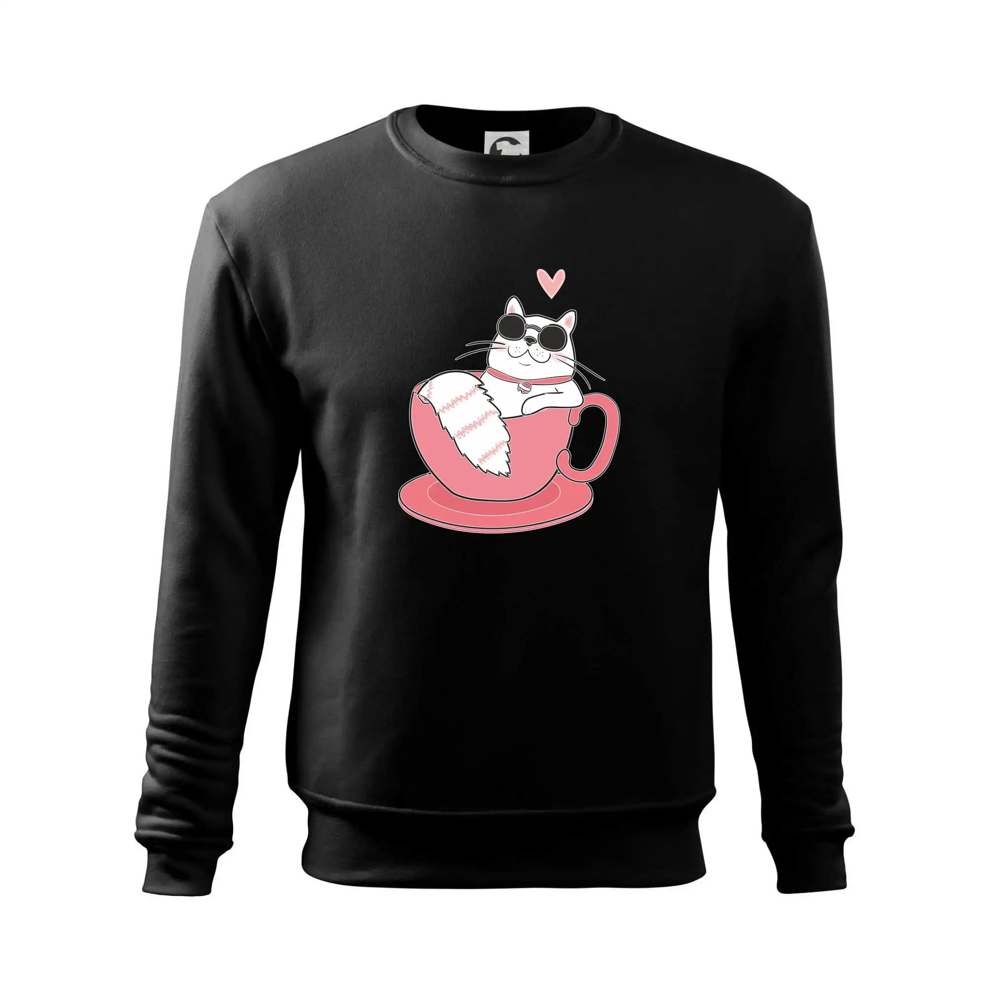 Hustá kočka v hrníčku