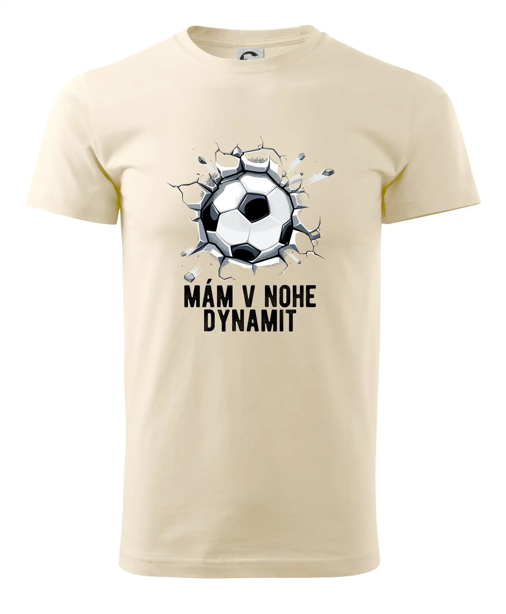 Tričká pre futbalistov - Mám v nohe dynamit - Pánske tričko nižšej gramáže