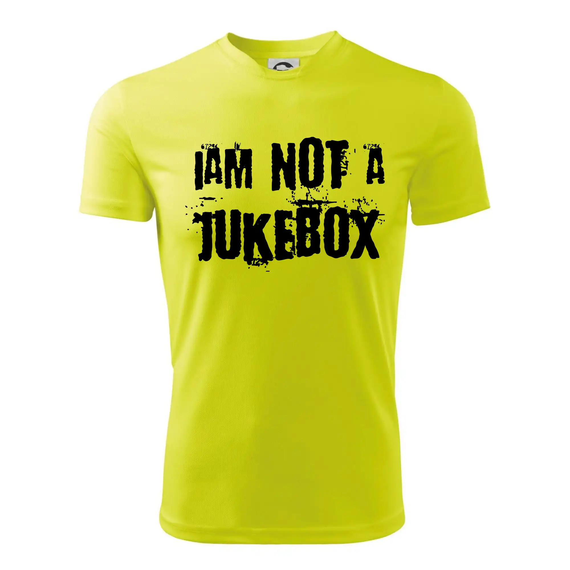 Iam not a jukebox - na prsou