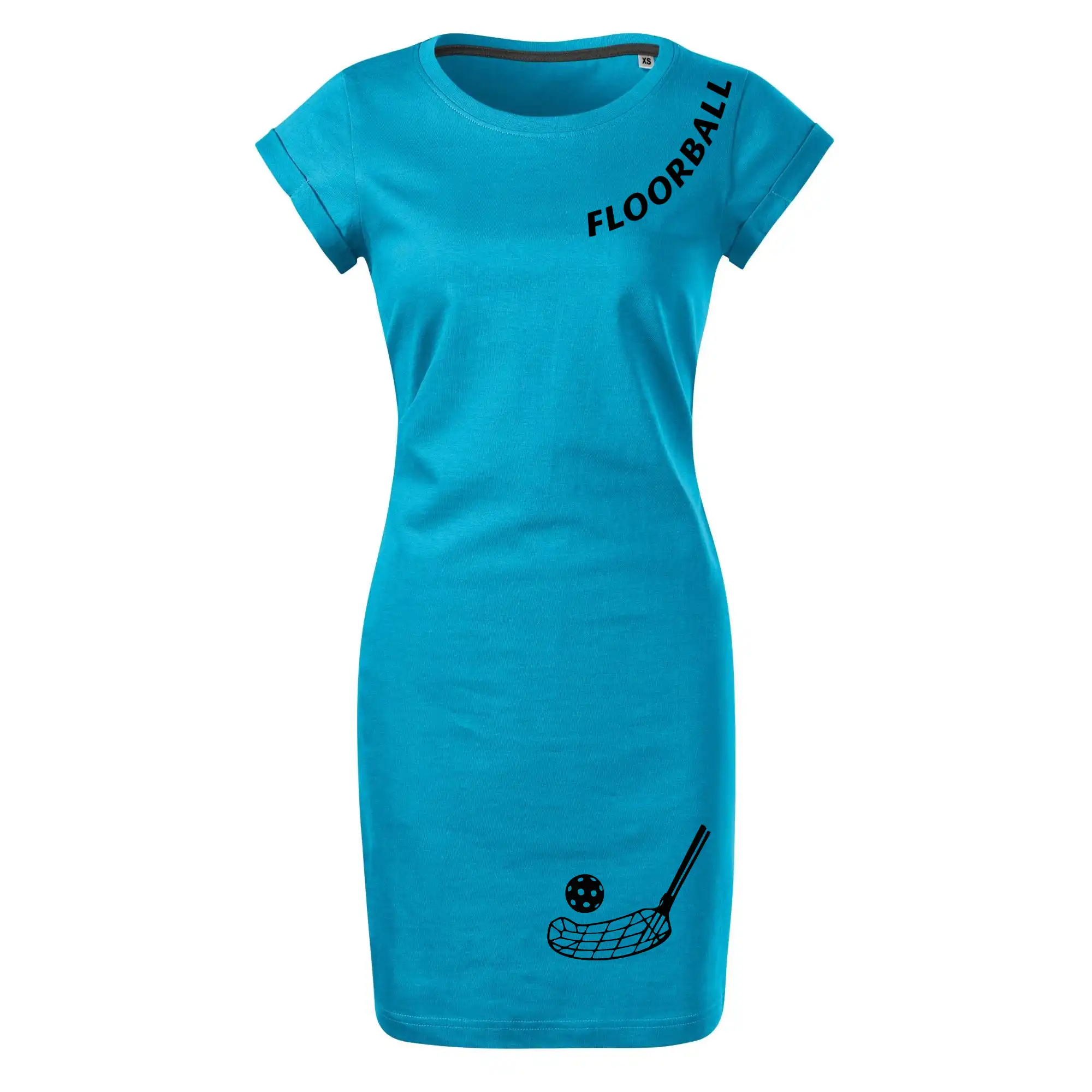 Floorball nápis šikmo