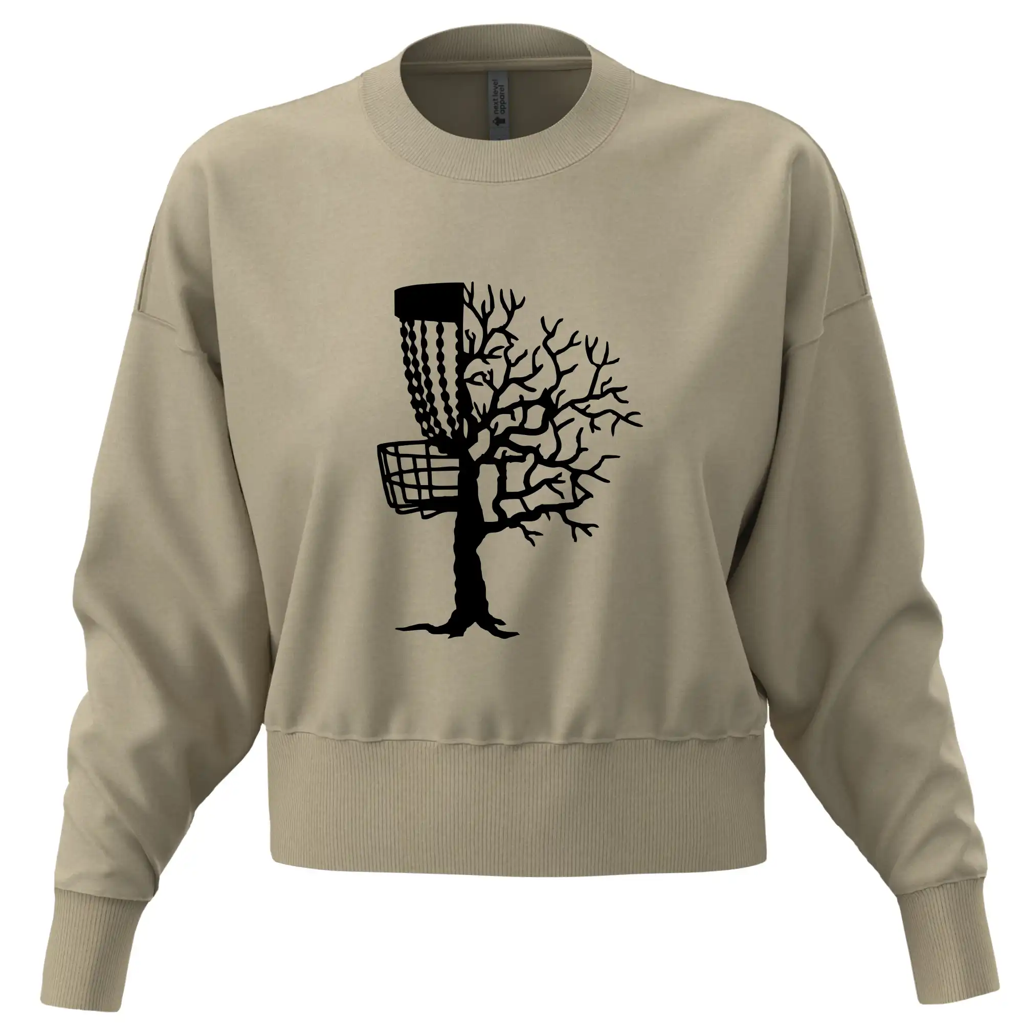 Disc golf pozor strom