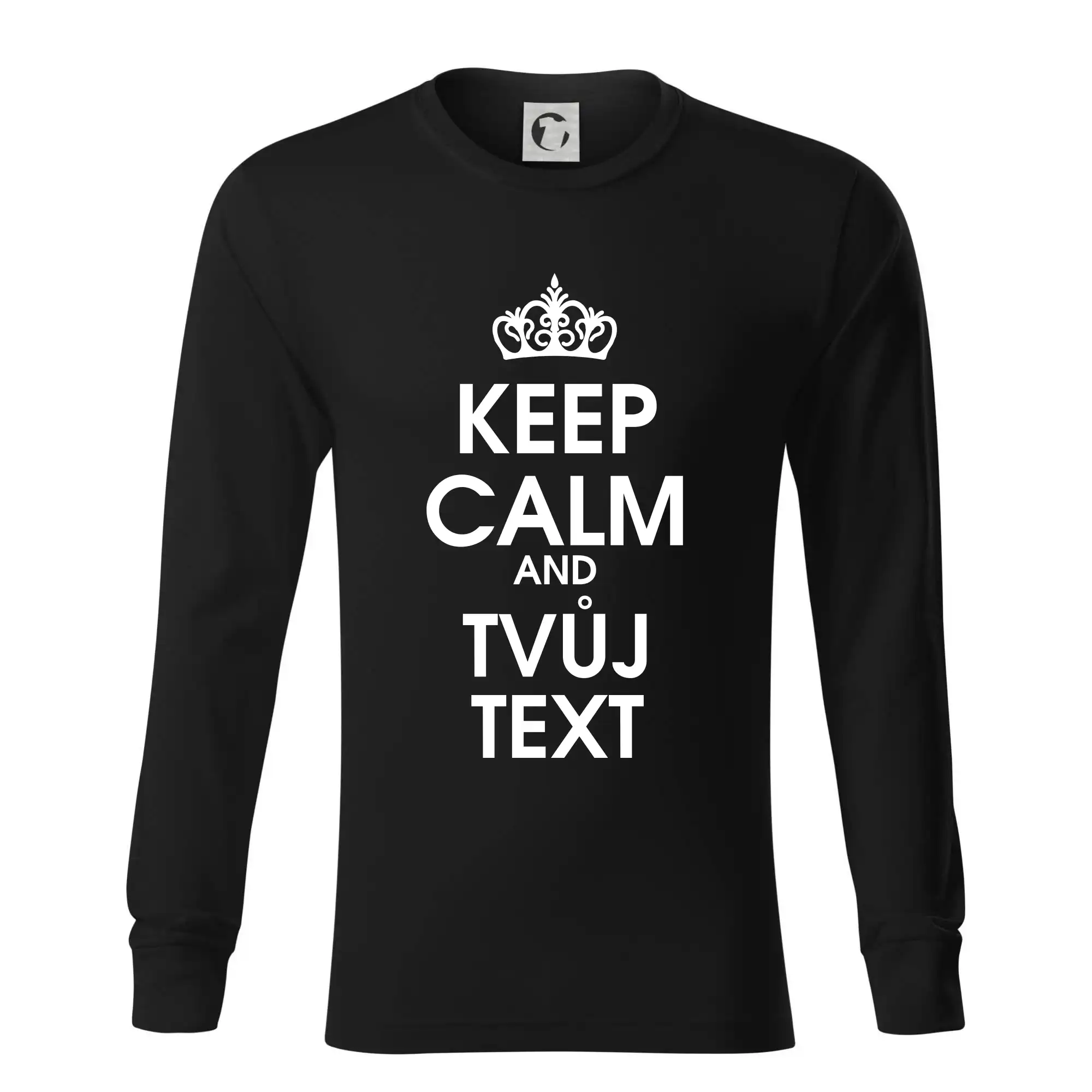 Keep calm - váš text