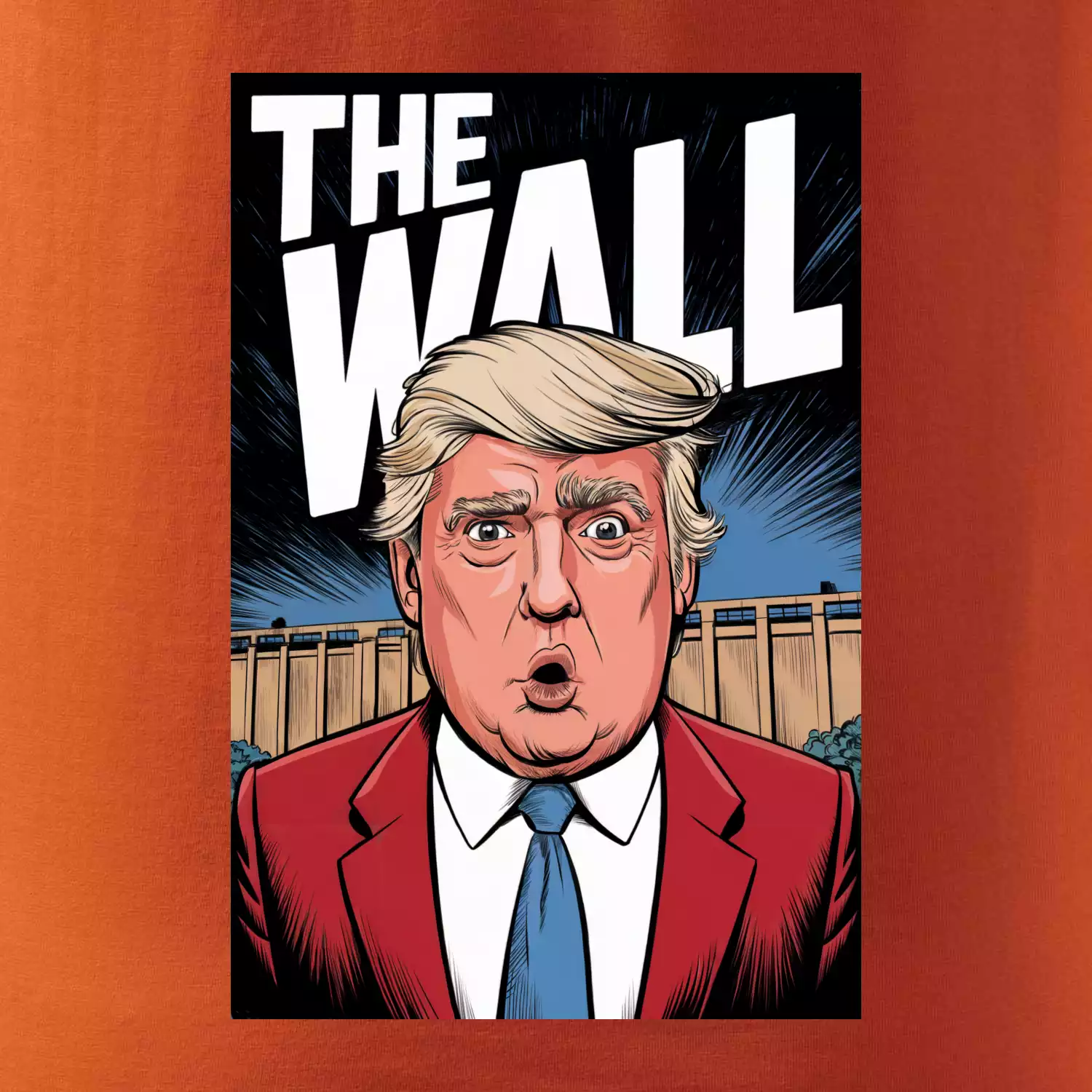 The wall Trump