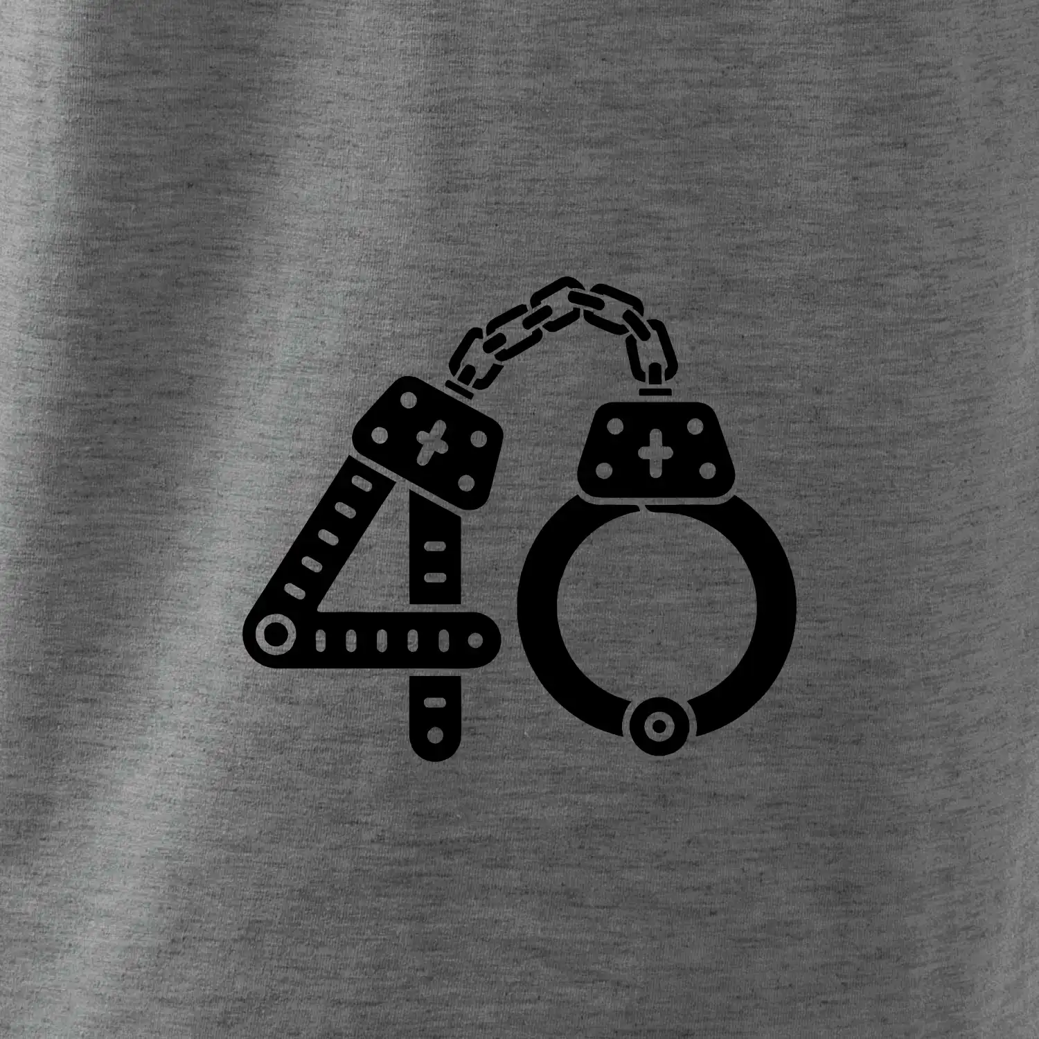 Narozeninové tričko pro policajta - pouta 40