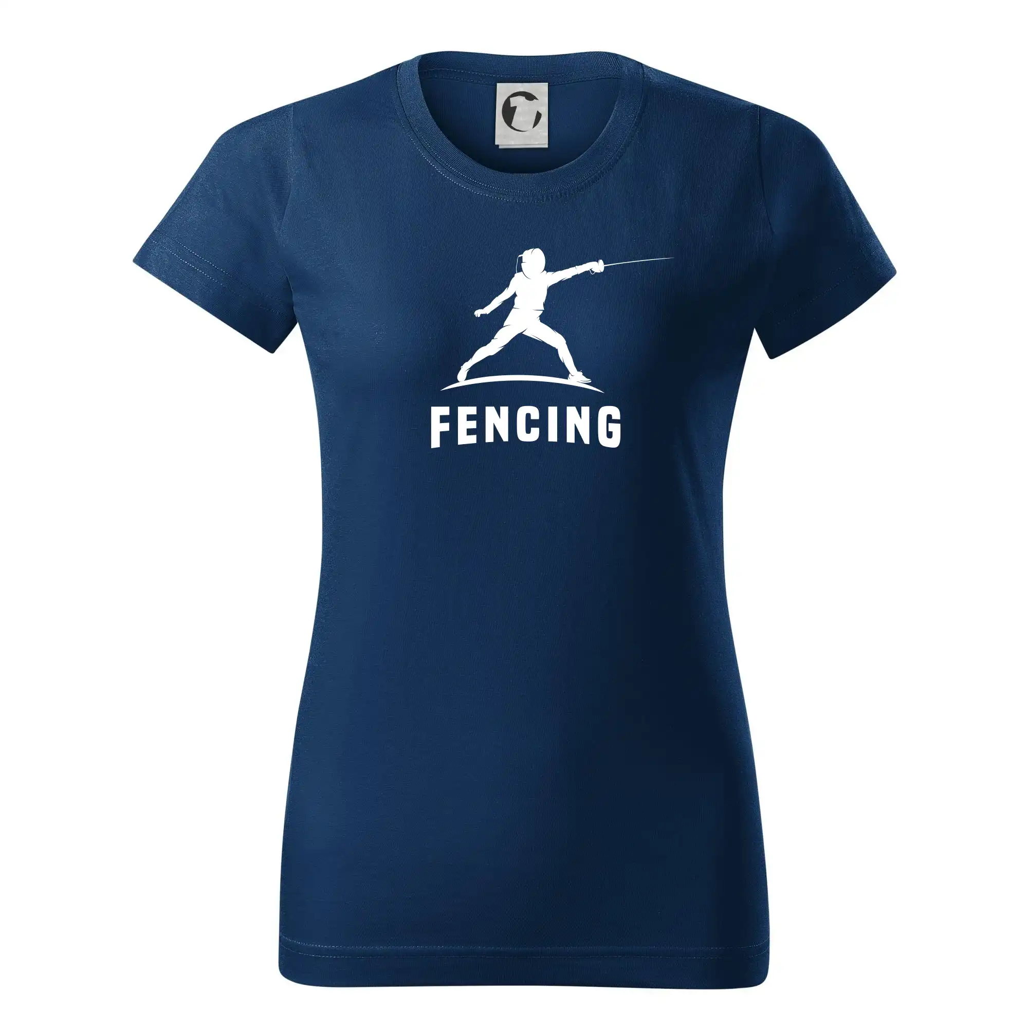 Ostatné športy - Fencing (šerm) - postava - Dámske tričko basic - ľahko voľnejšie a dlhšie