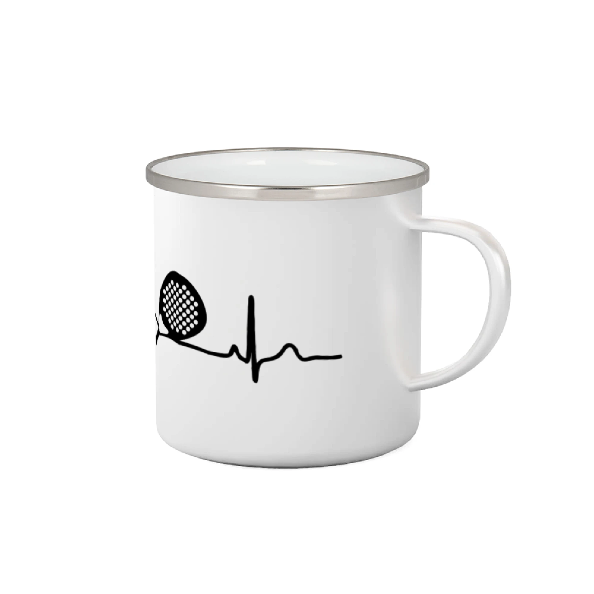 Tričká s motívmi Padel tenis - Ekg padel raketa - Plecháčik