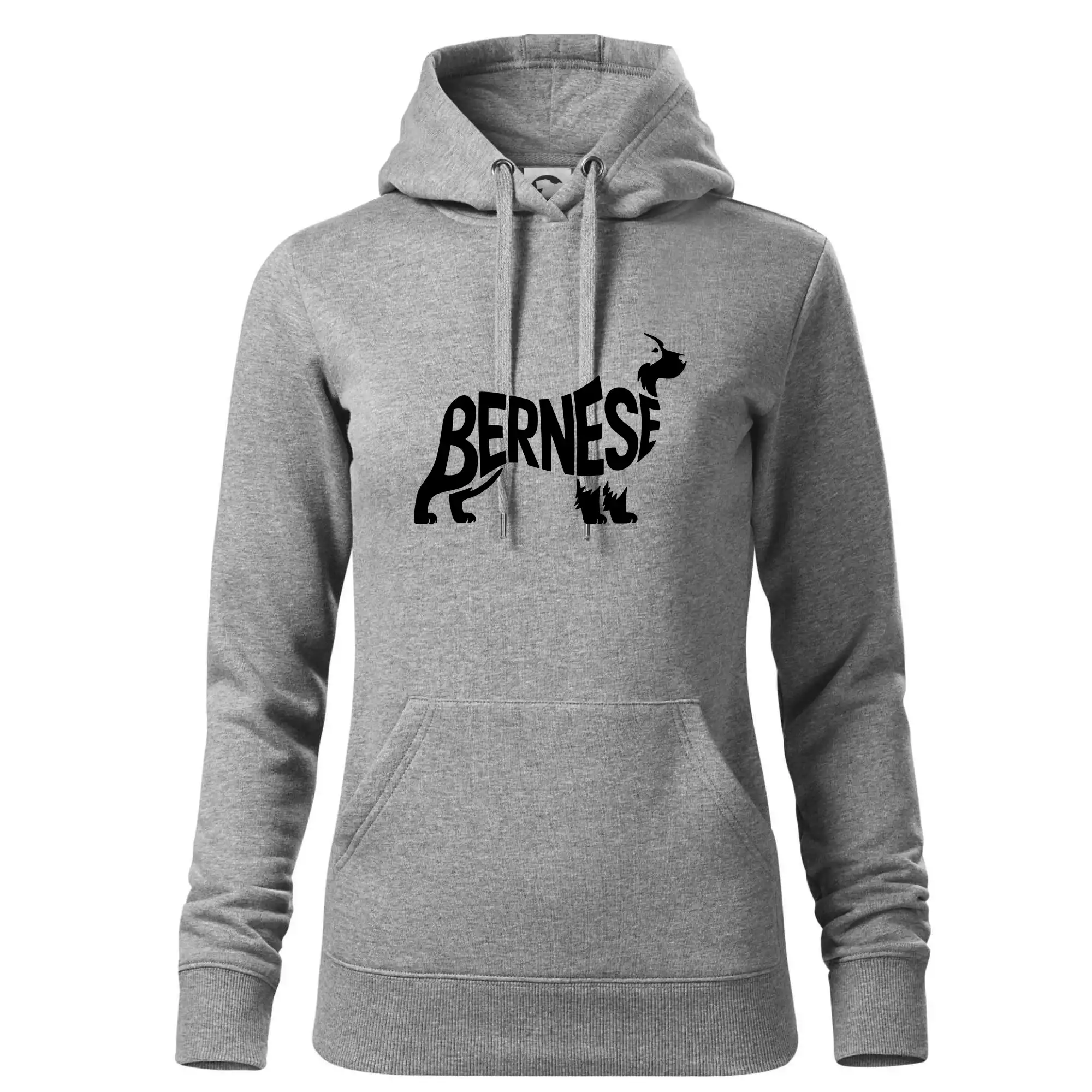 Bernese Mountain Dog nápis v těle