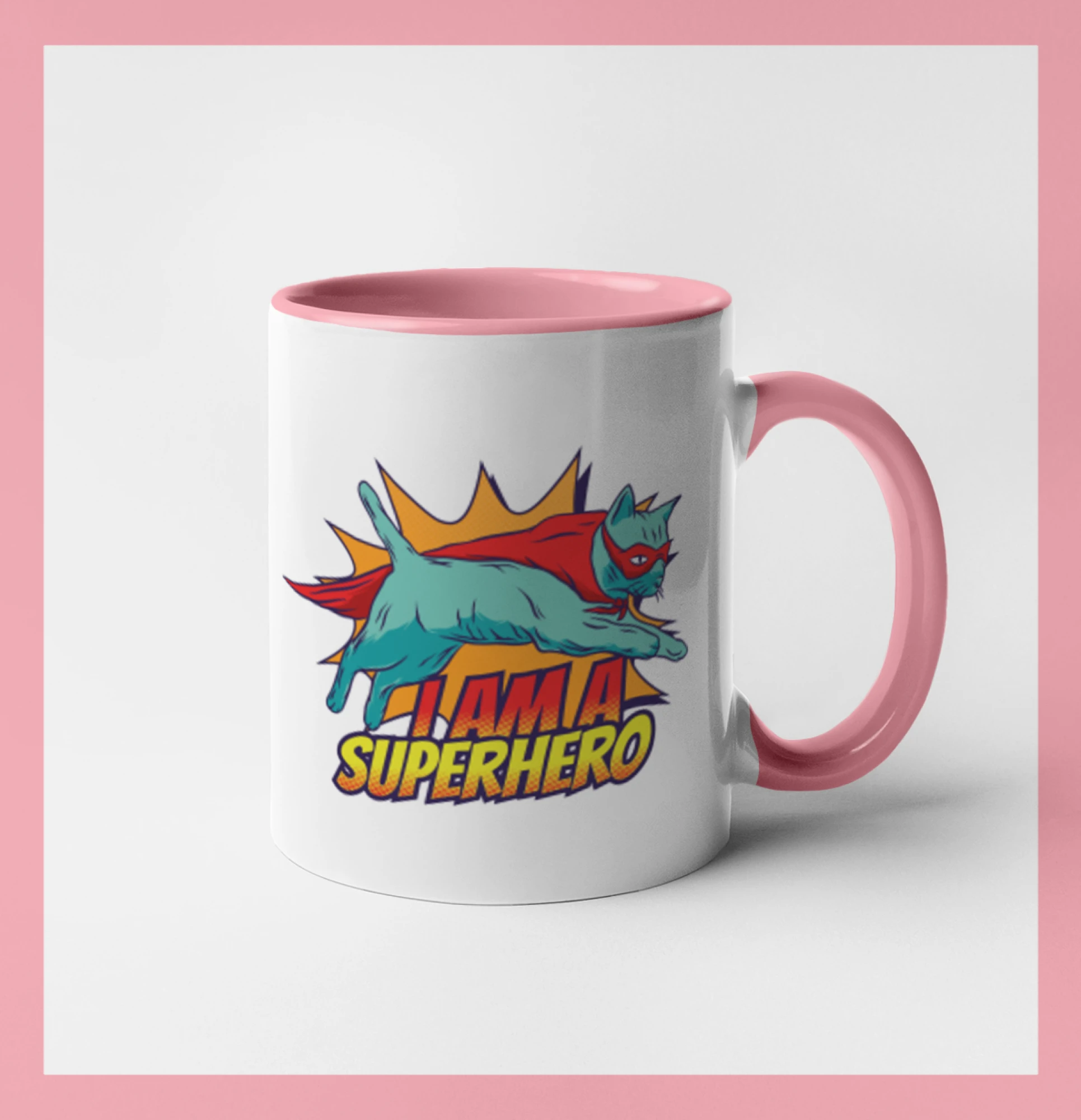 Kočka I am a Superhero