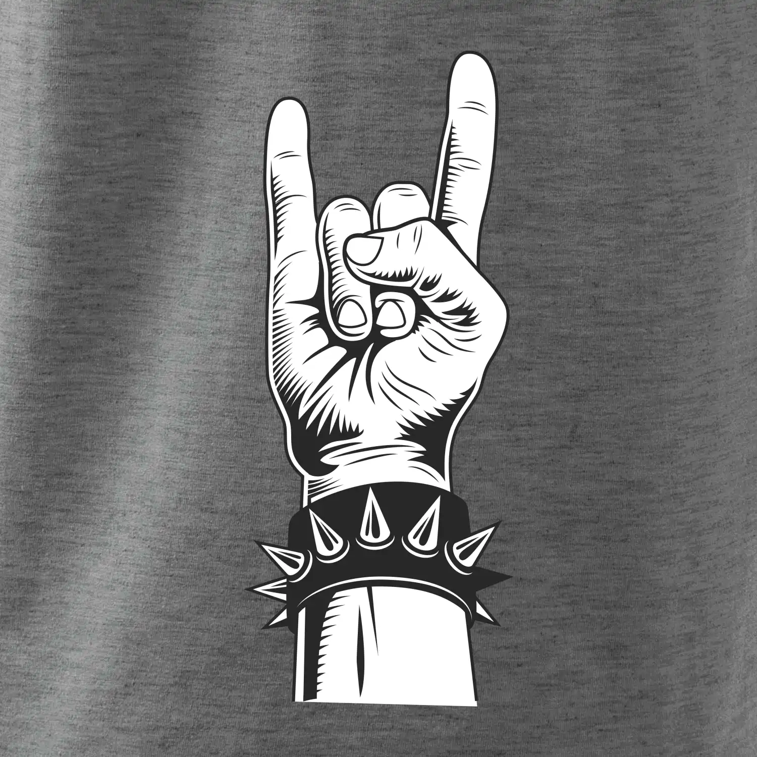 Rock ruka s náramkem