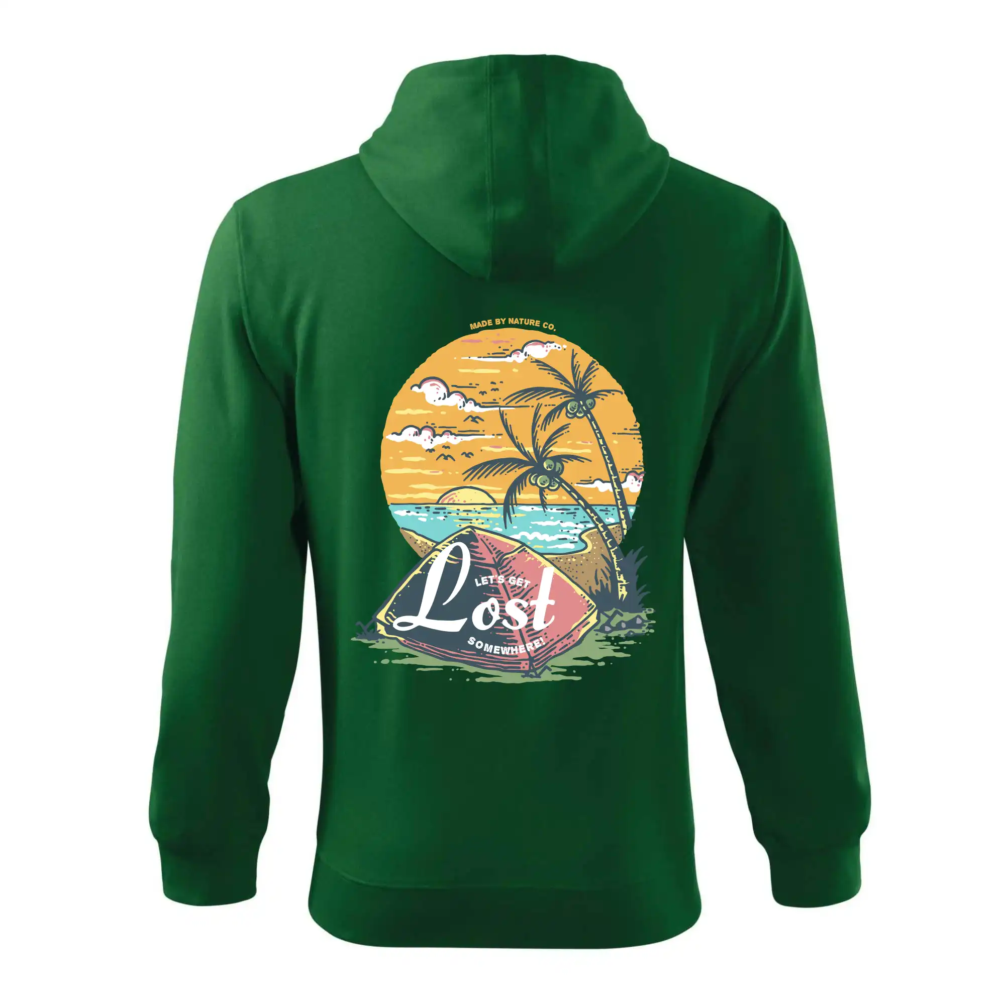 Beach camping get lost somewhere