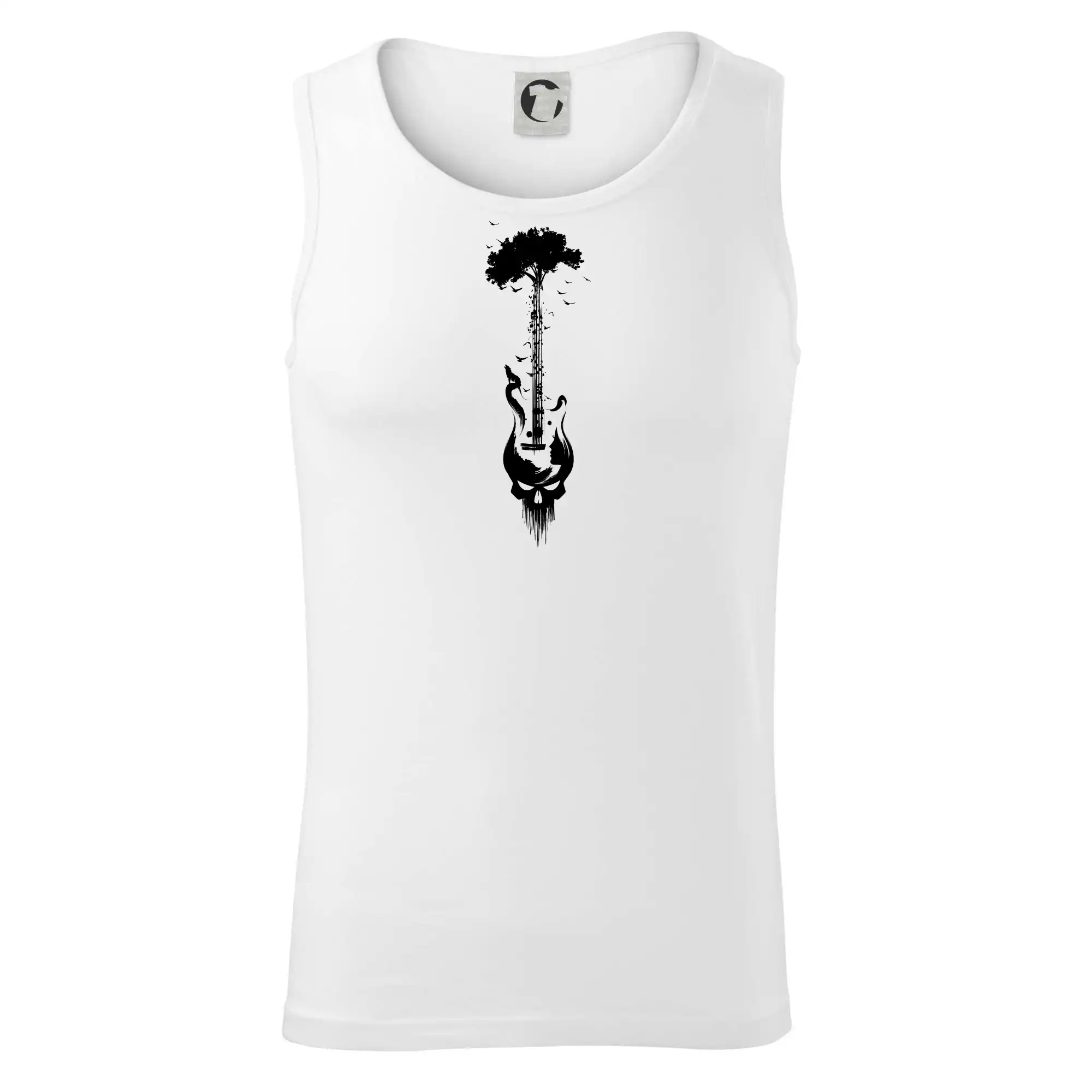 Kytara strom a lebka