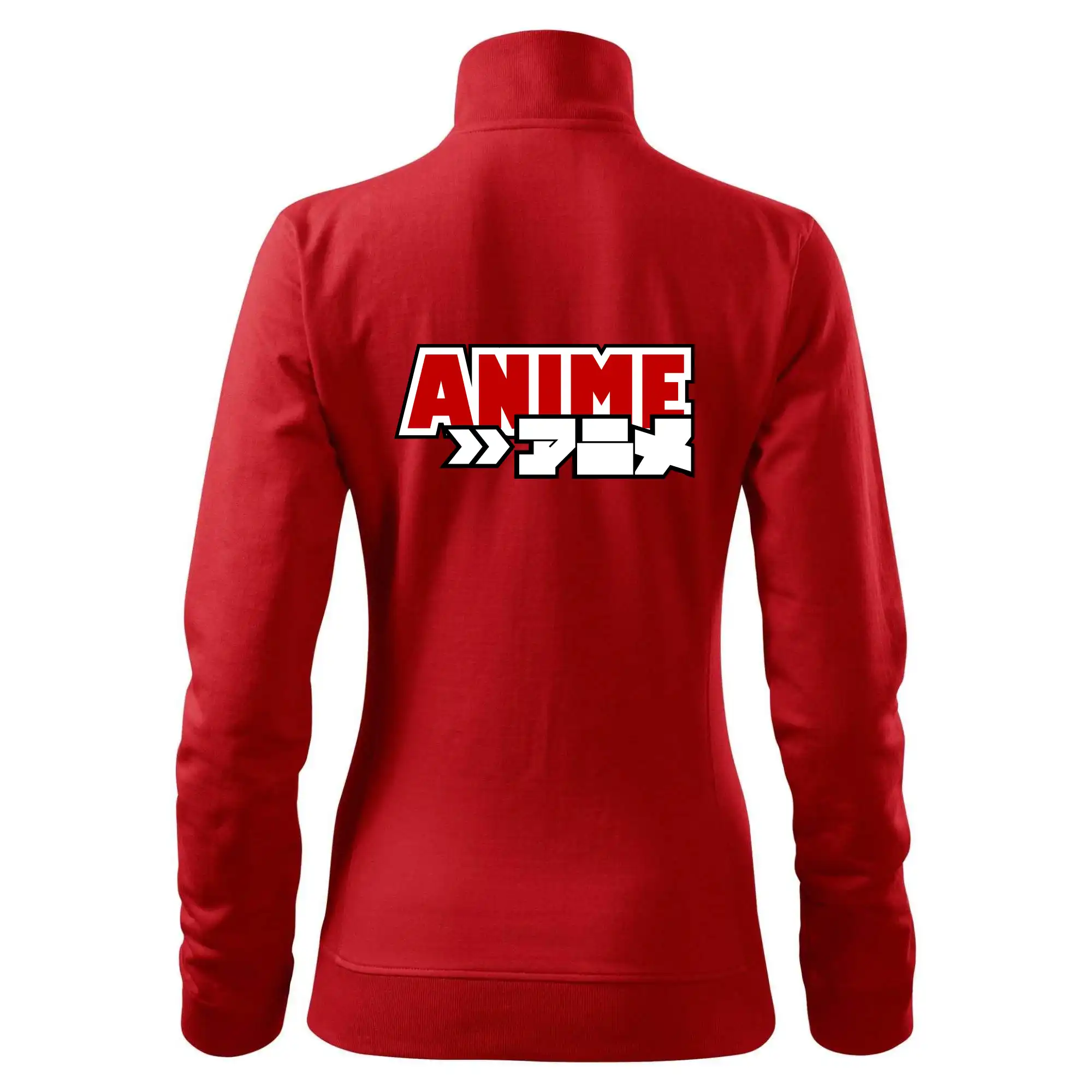 Anime nápis červený