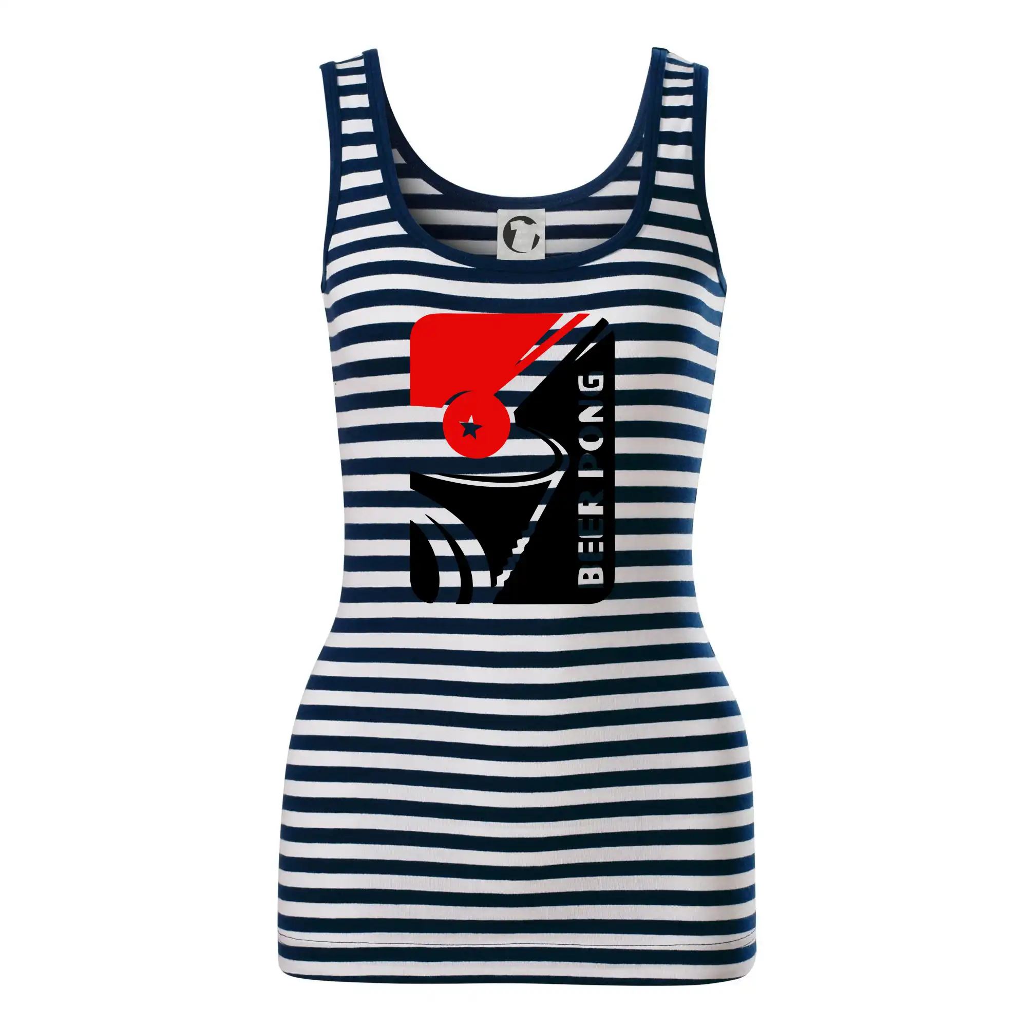 Vtipná tričká pre pivárov - Beer pong - Sailor tielko na vodu