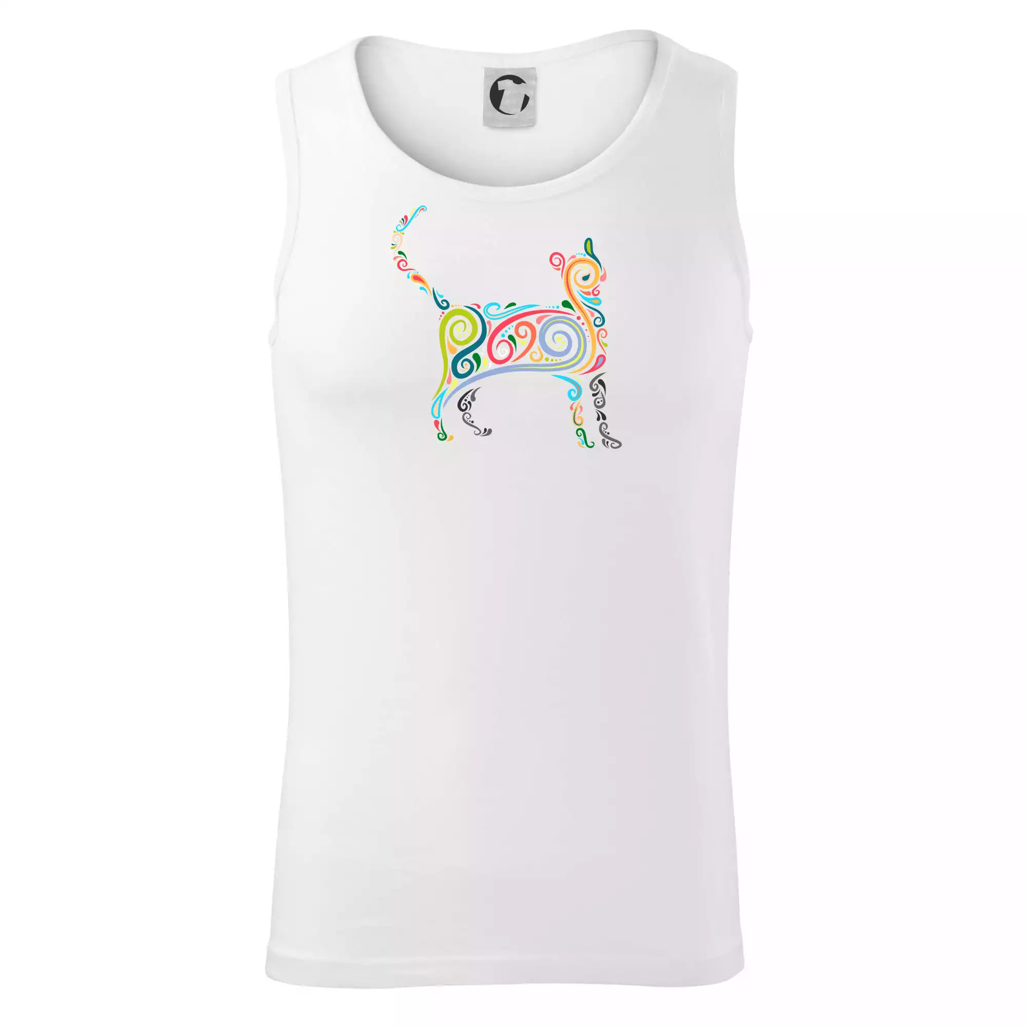 Kočka barevné křivky