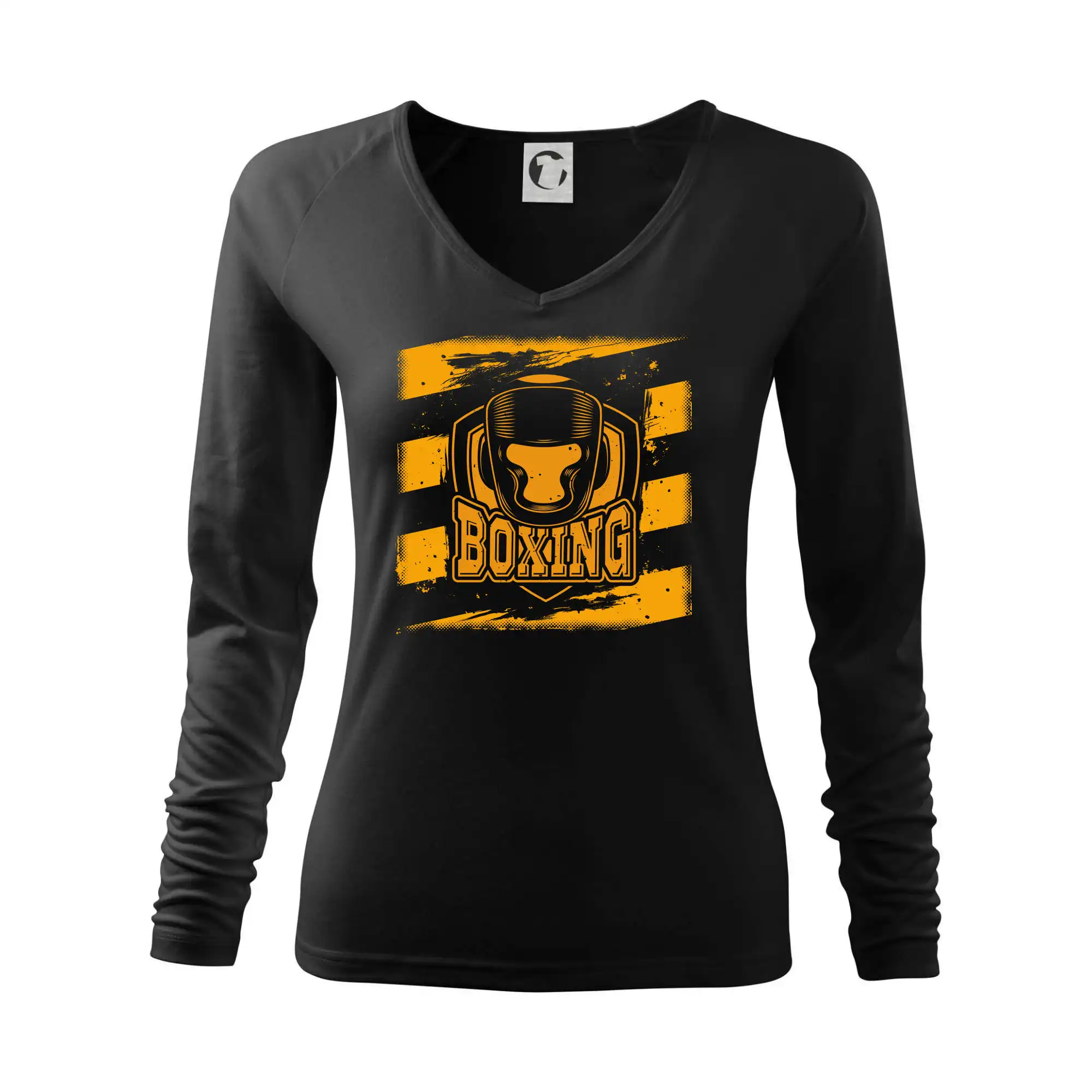 Tričká na box - Boxing vo štvorci helma - Tričko dámske Elegance