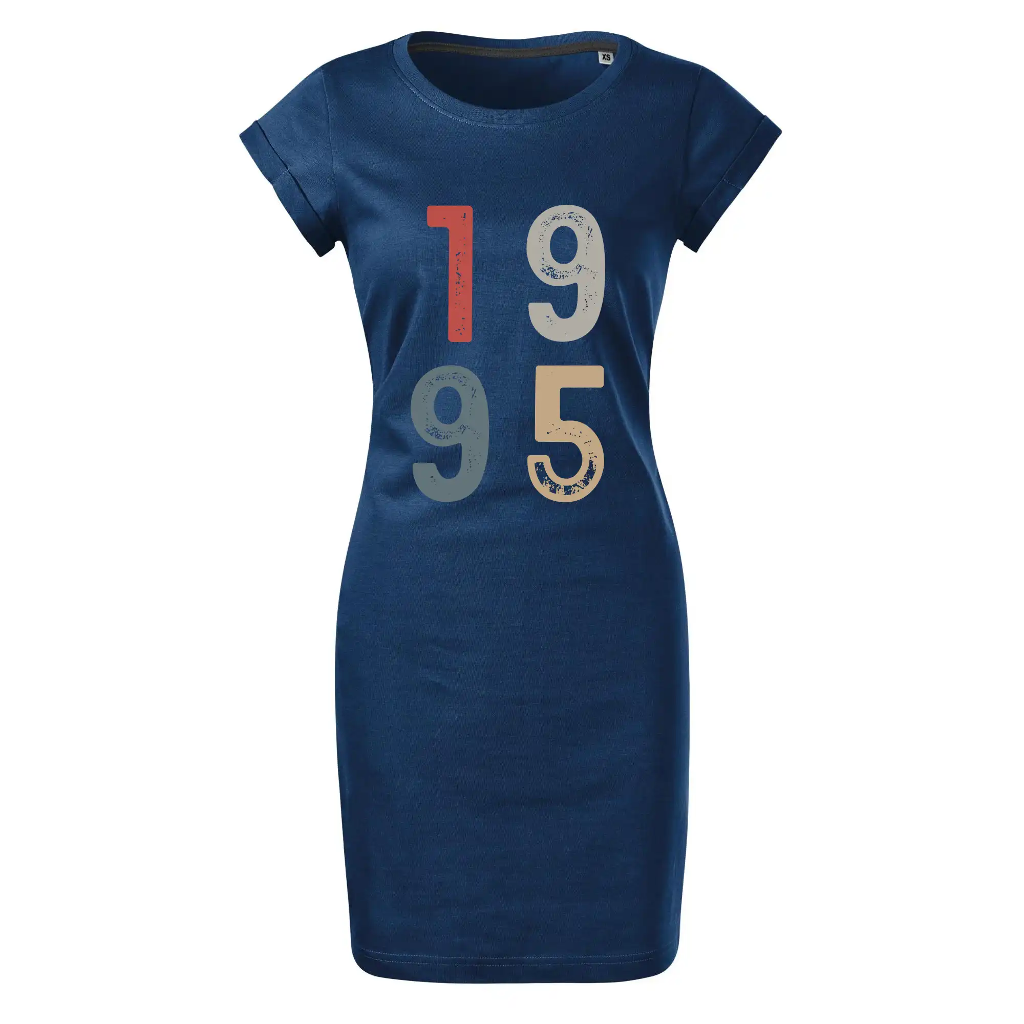 Tričká k narodeninám - Vintage číslica 1995 - Tričko Šaty FREEDOM