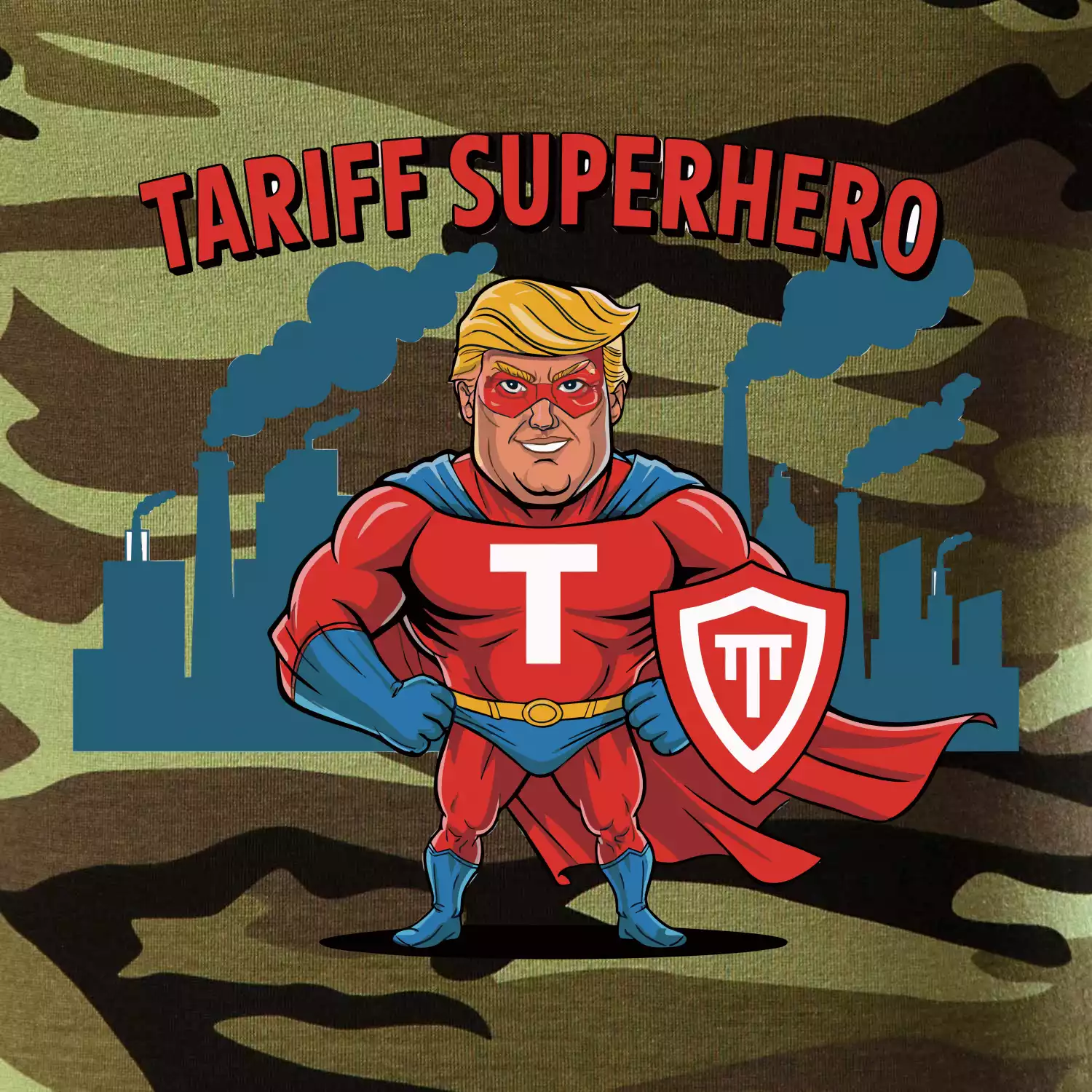 Tariff Superhero Trump