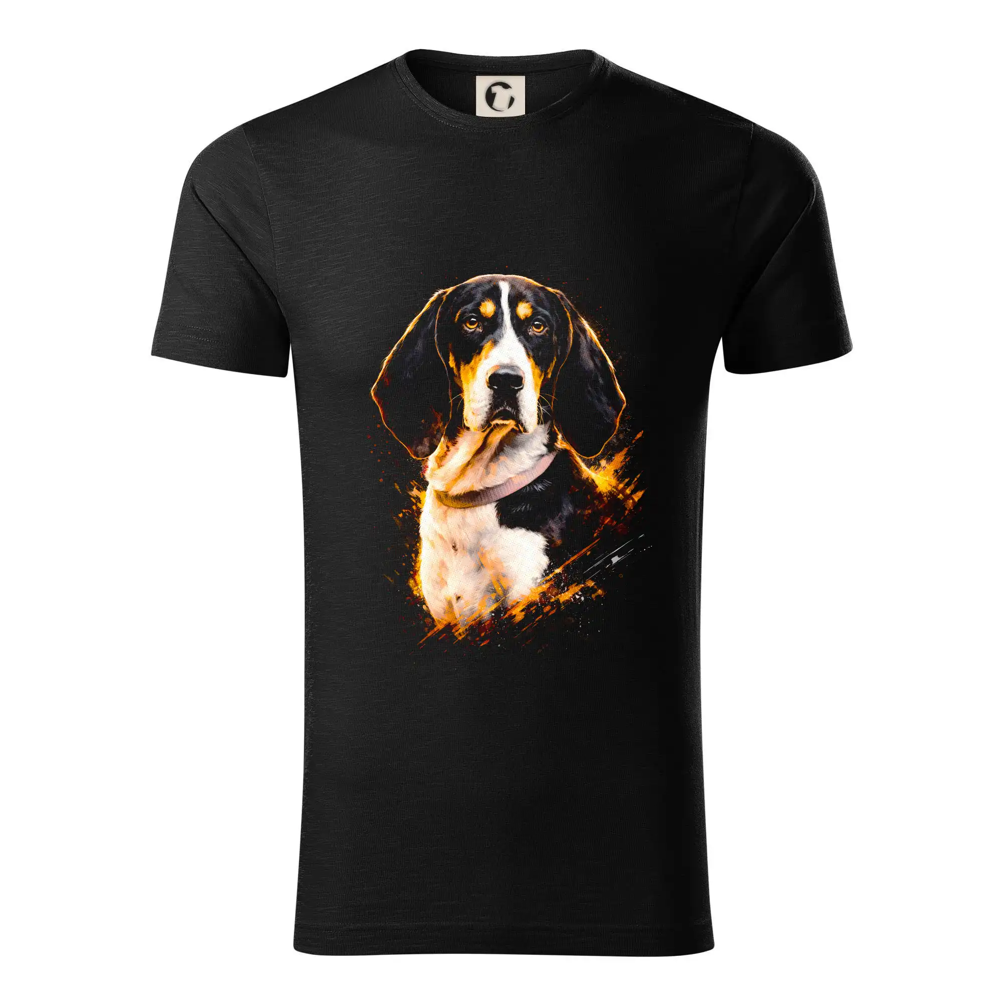 Ostatné psie plemená - Obrázok poltón Fínsky durič - Tričko z organickej bavlny