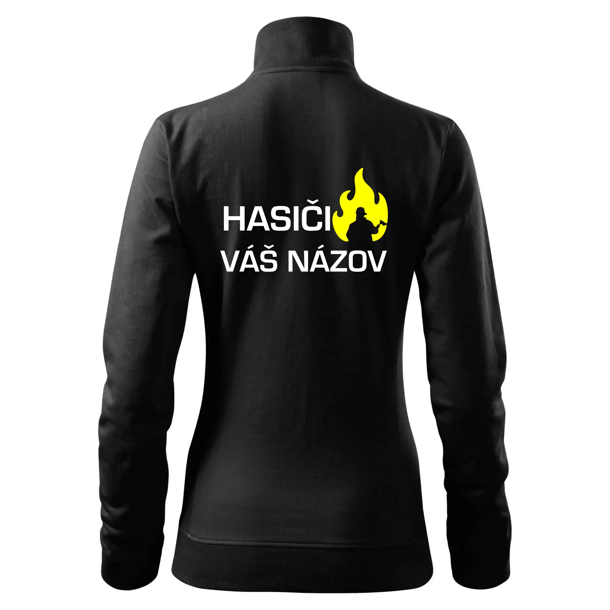 Hasiči - Váš názov - FLUO + Reflexná potlač